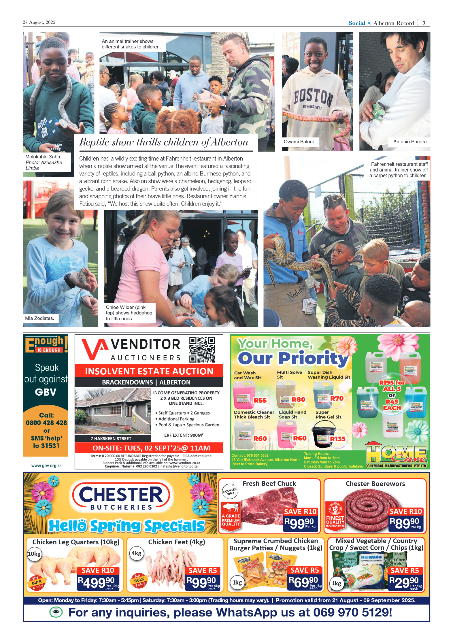 Alberton Record 27 August 2025 page 7