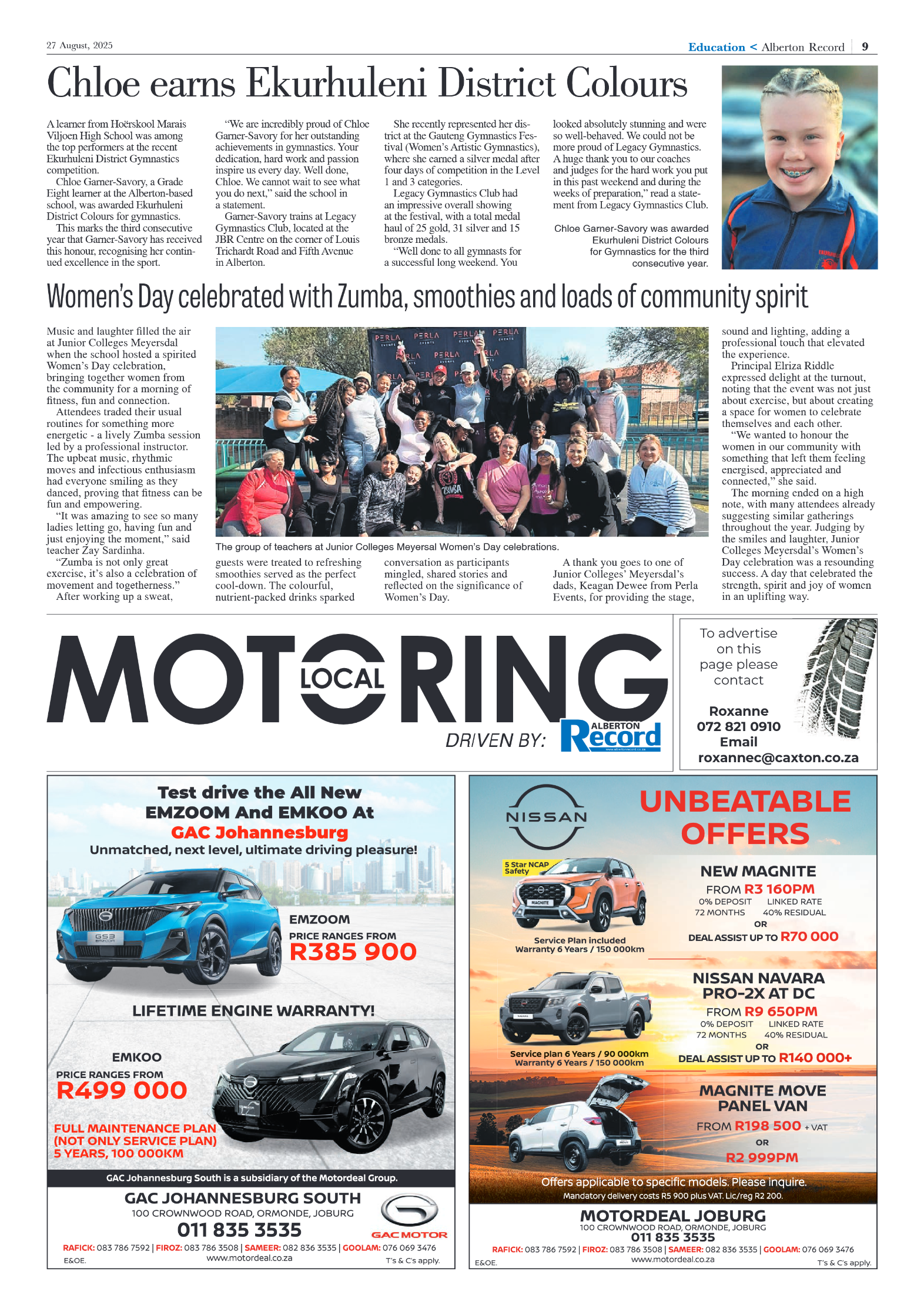 Alberton Record 27 August 2025 page 9