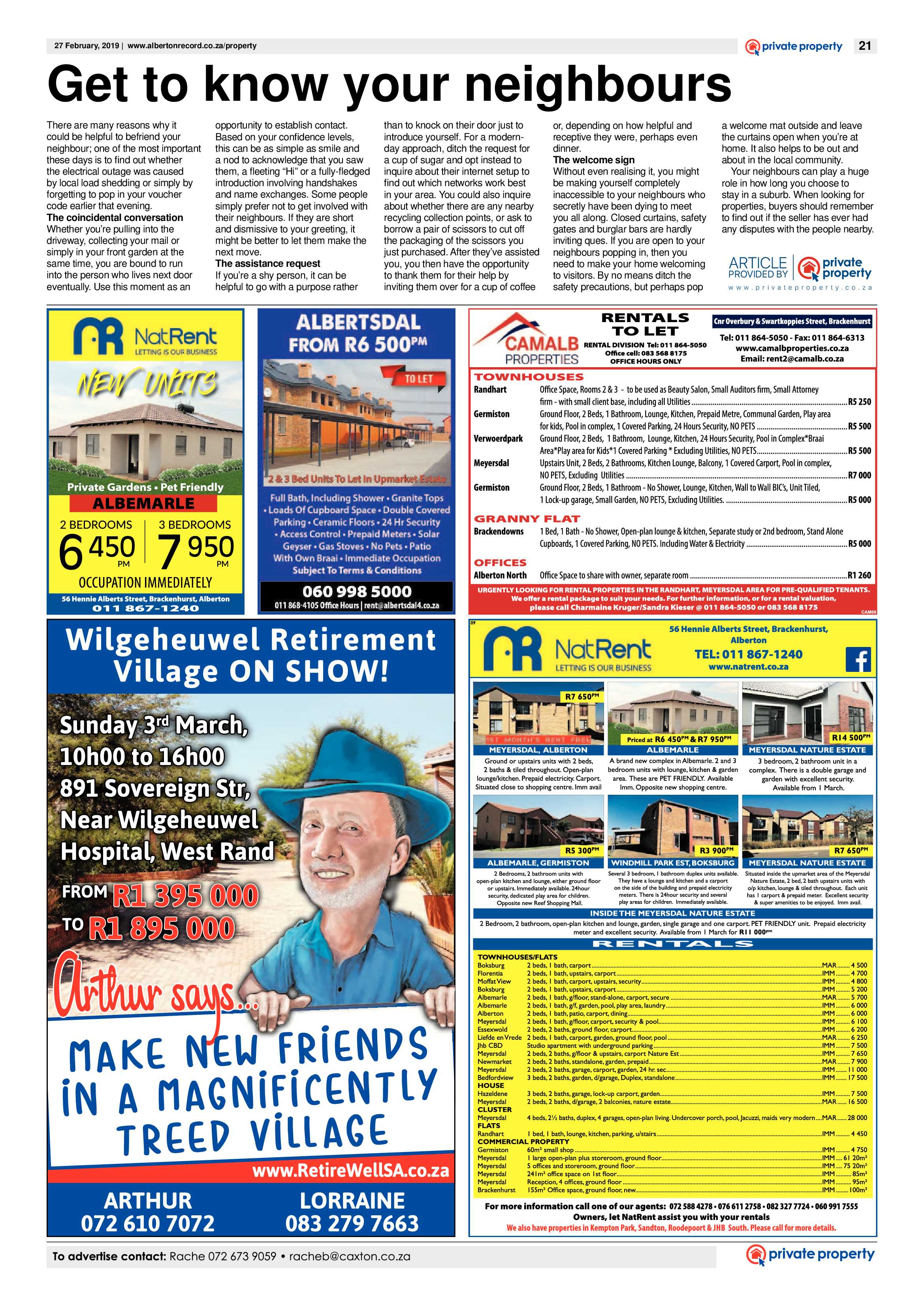 Alberton Record 27 February 2019 page 21