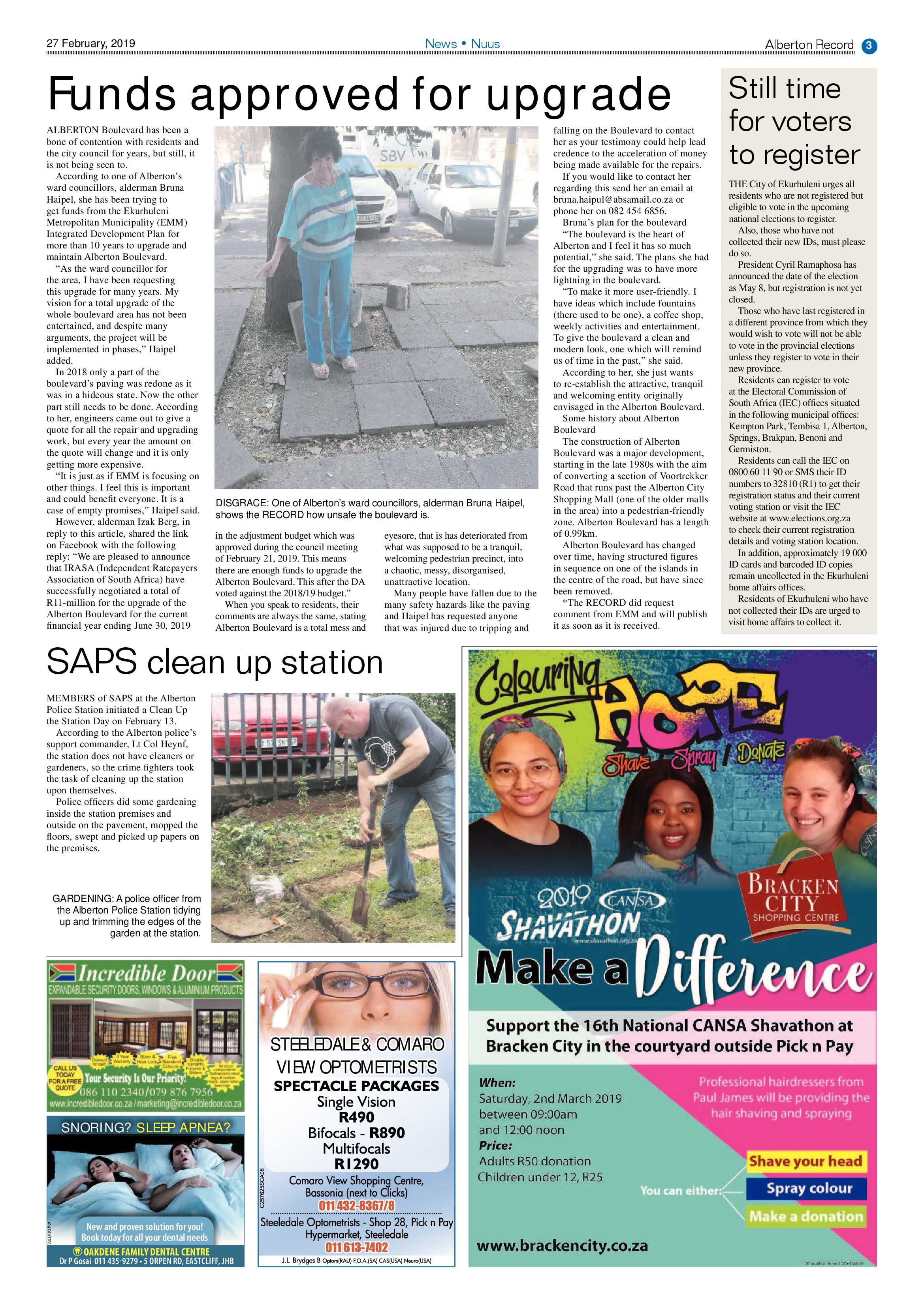 Alberton Record 27 February 2019 page 3