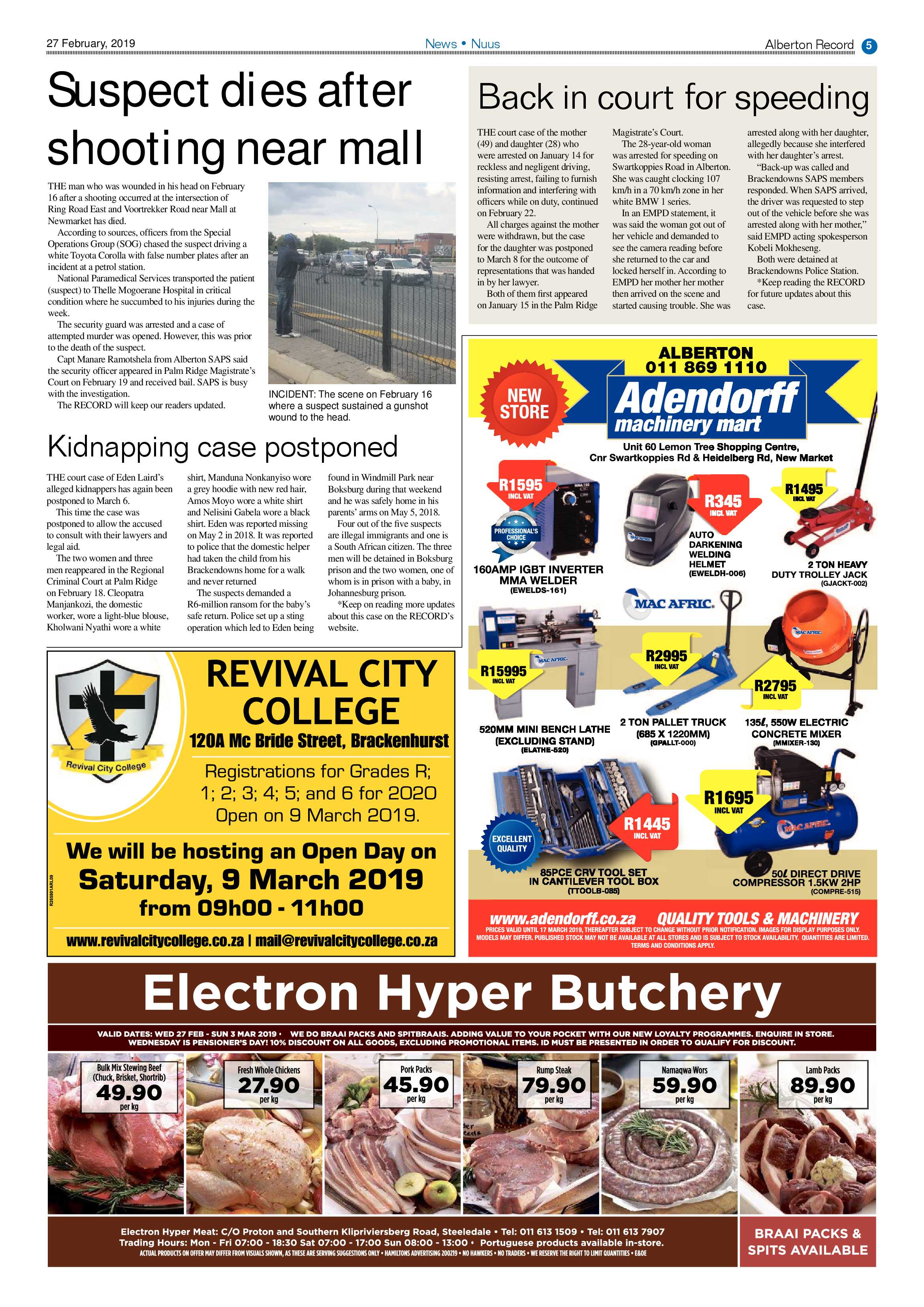Alberton Record 27 February 2019 page 5