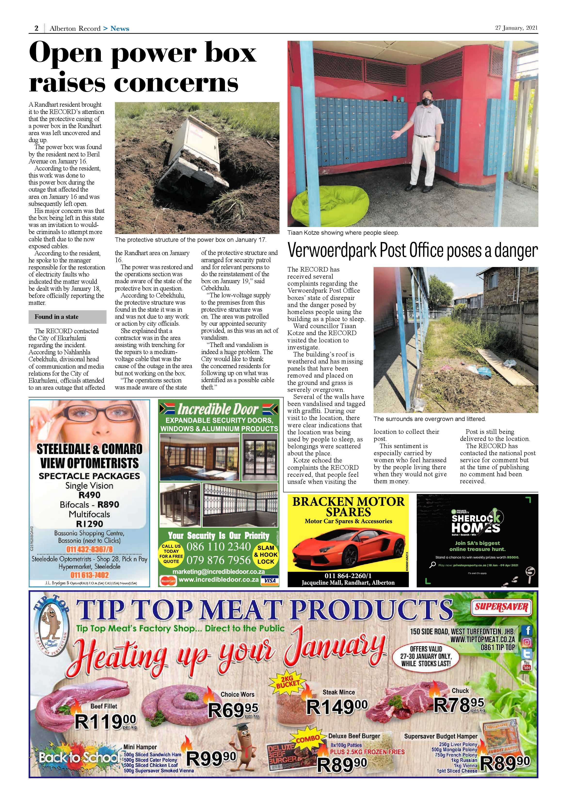 Alberton Record 27 January 2021 page 2