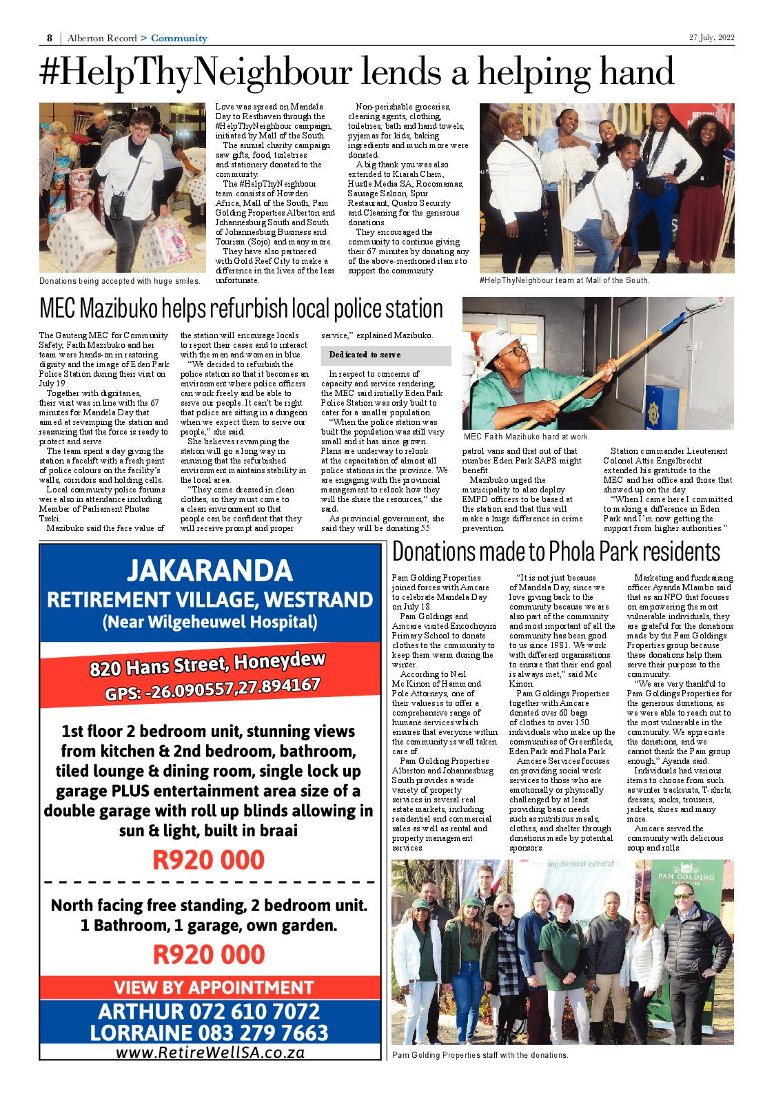 Alberton Record 27 July 2022 page 10