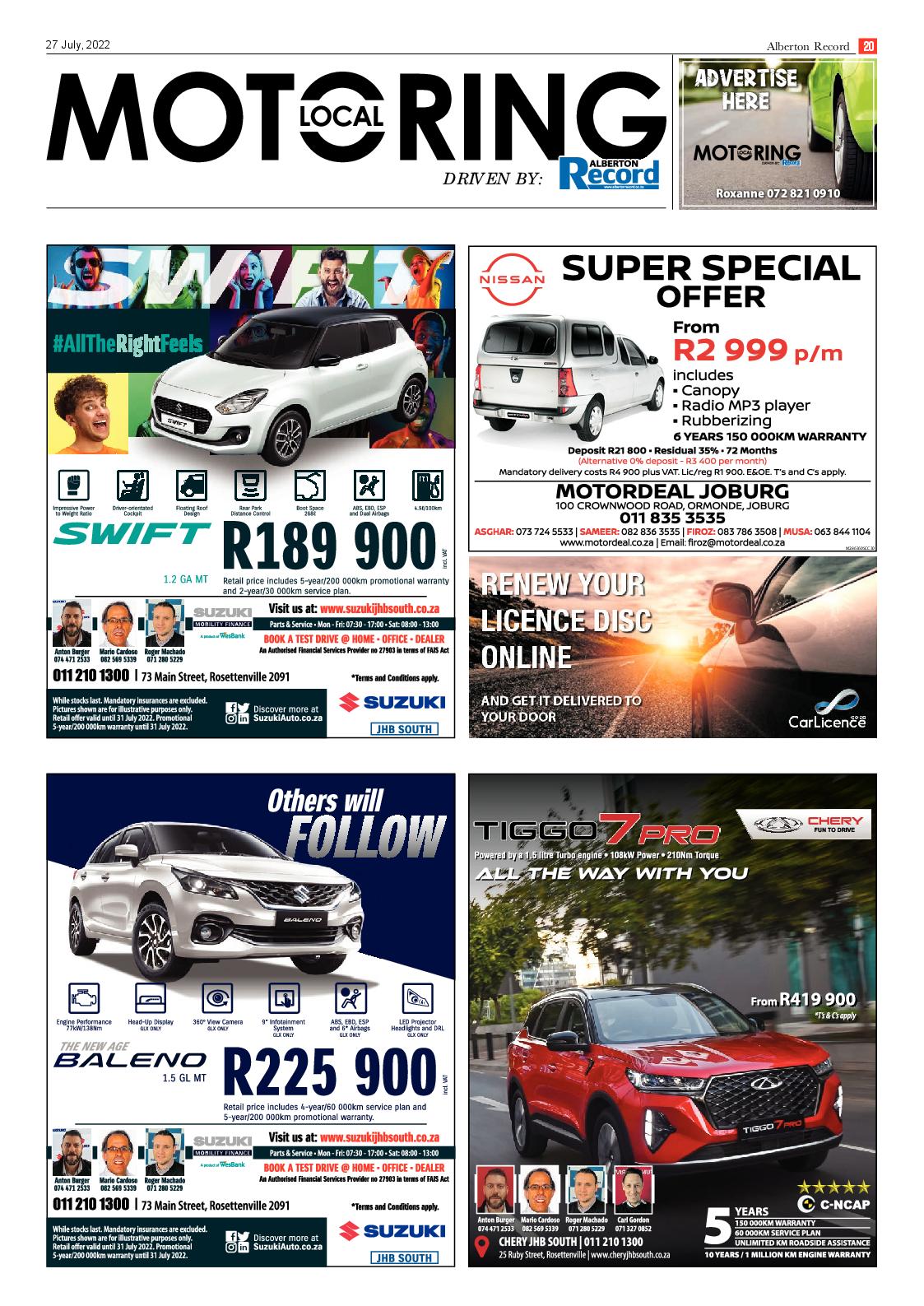 Alberton Record 27 July 2022 page 22