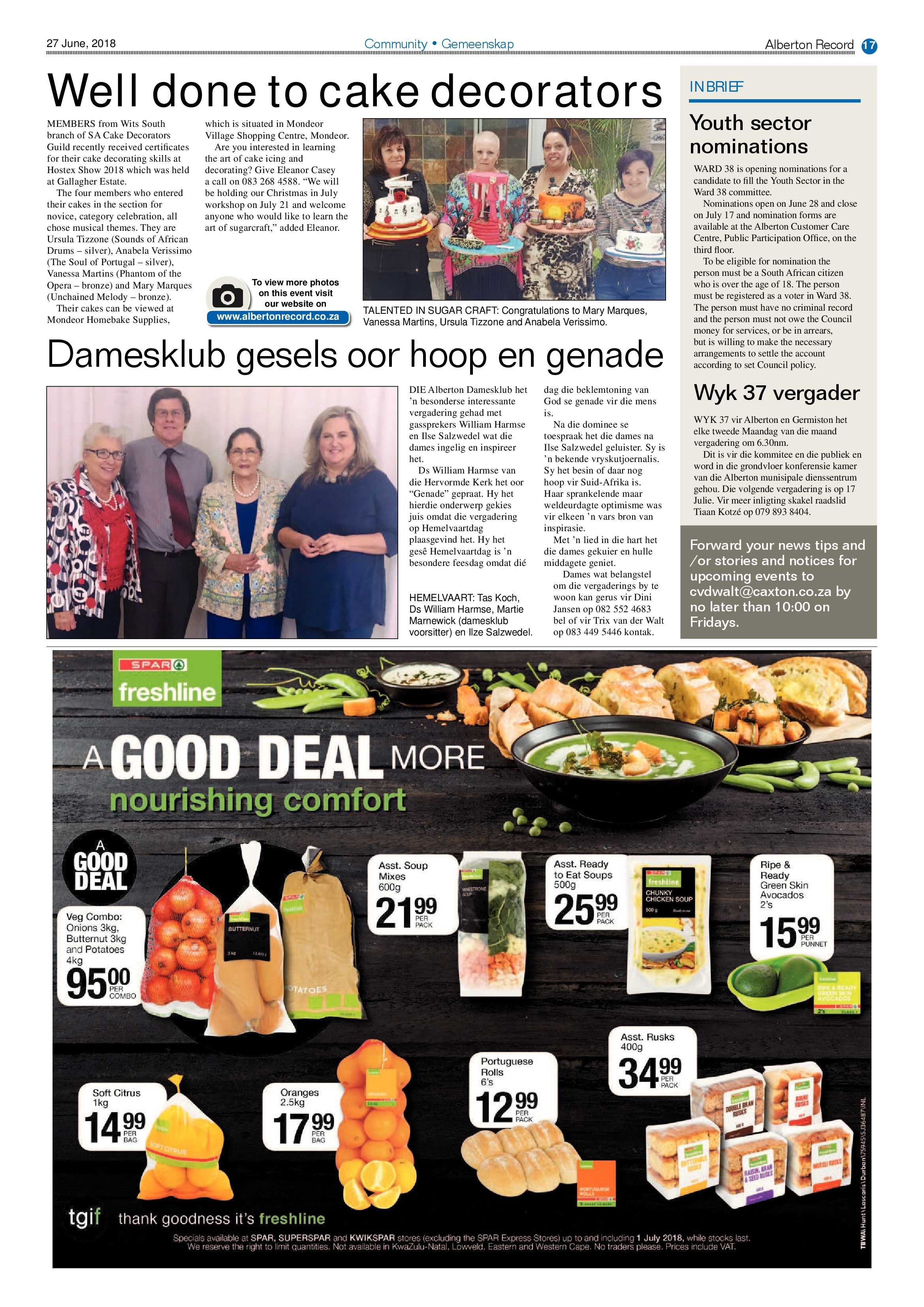 Alberton Record 27 June 2018 page 17