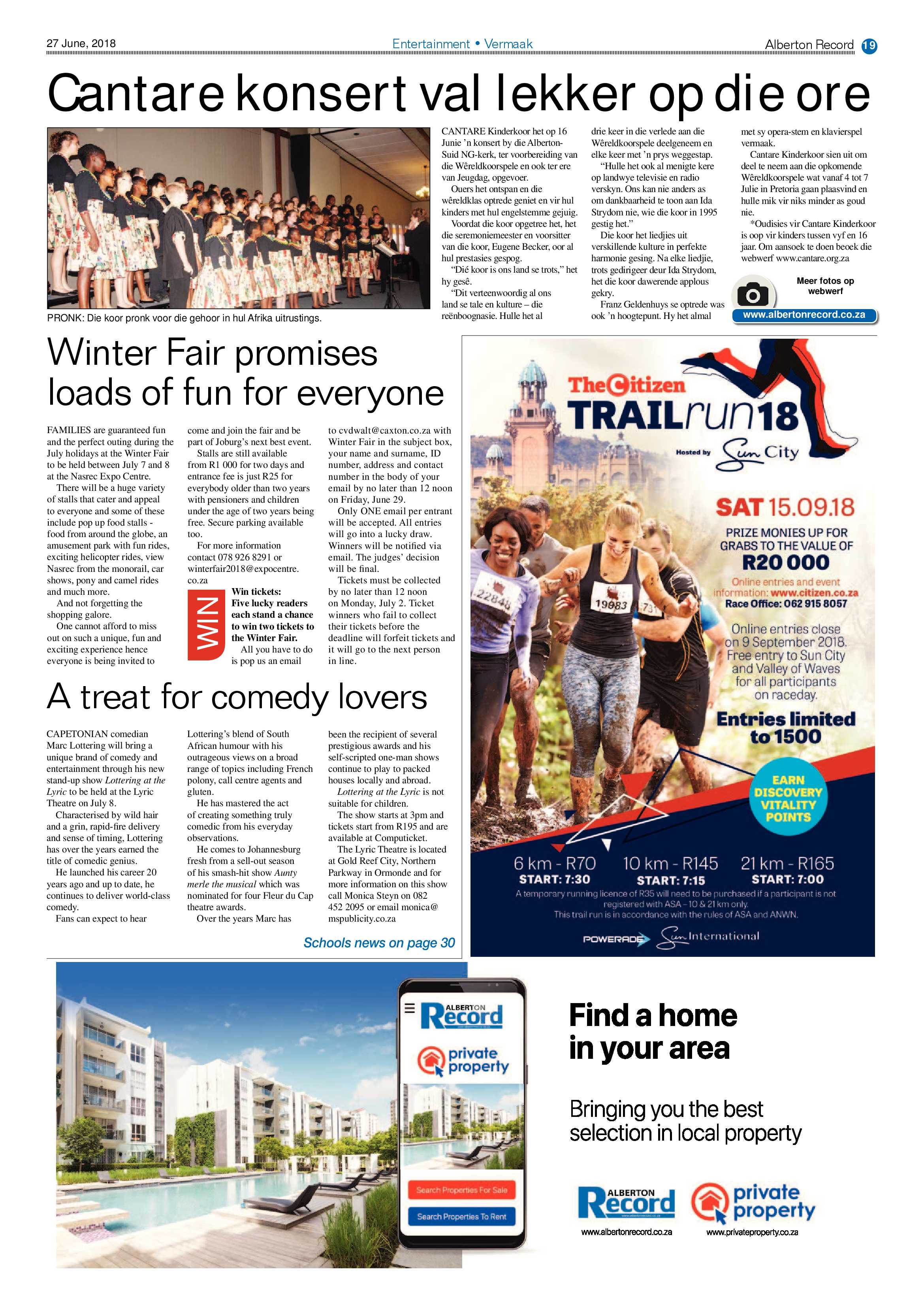 Alberton Record 27 June 2018 page 19