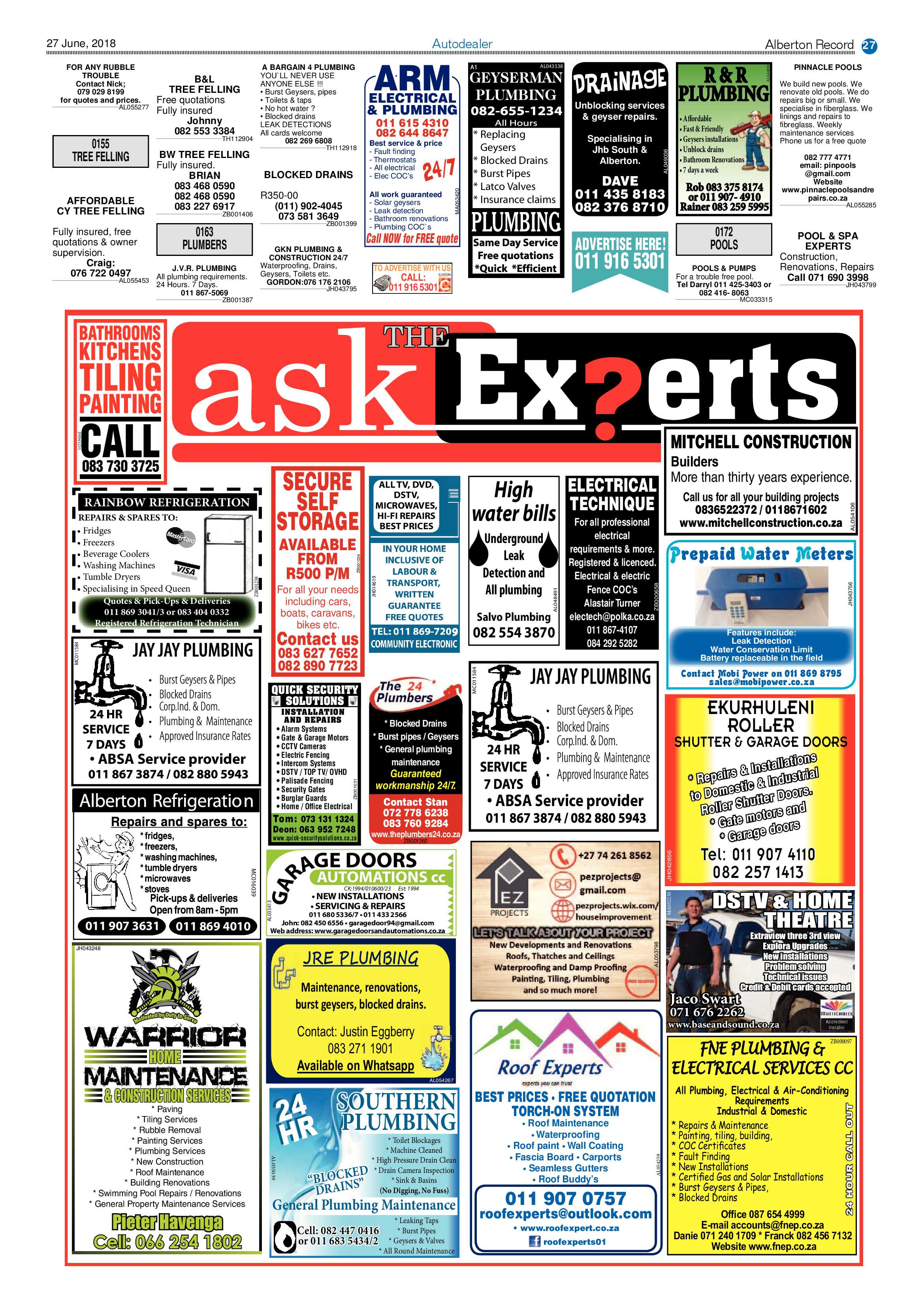 Alberton Record 27 June 2018 page 27