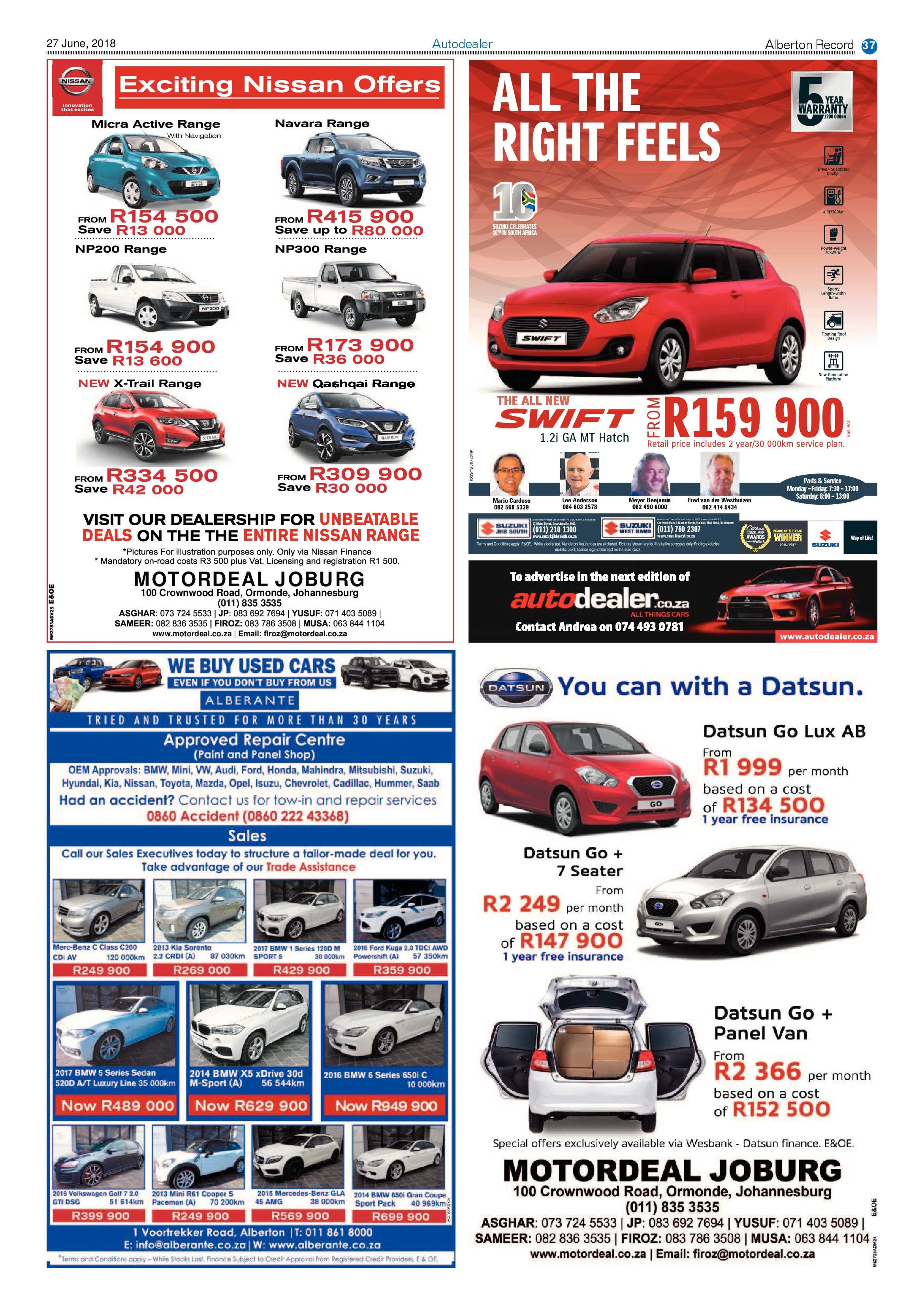 Alberton Record 27 June 2018 page 37