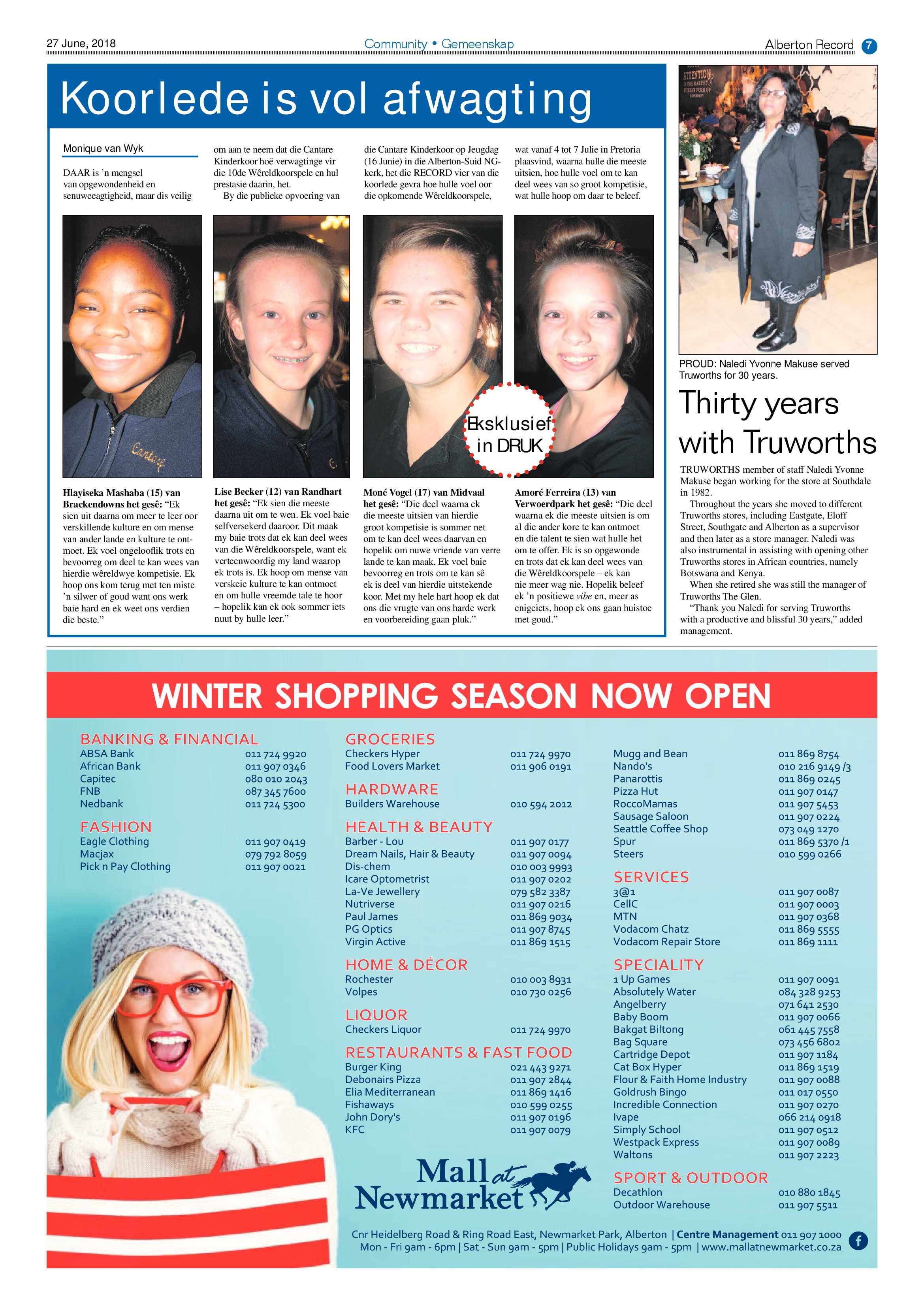 Alberton Record 27 June 2018 page 7