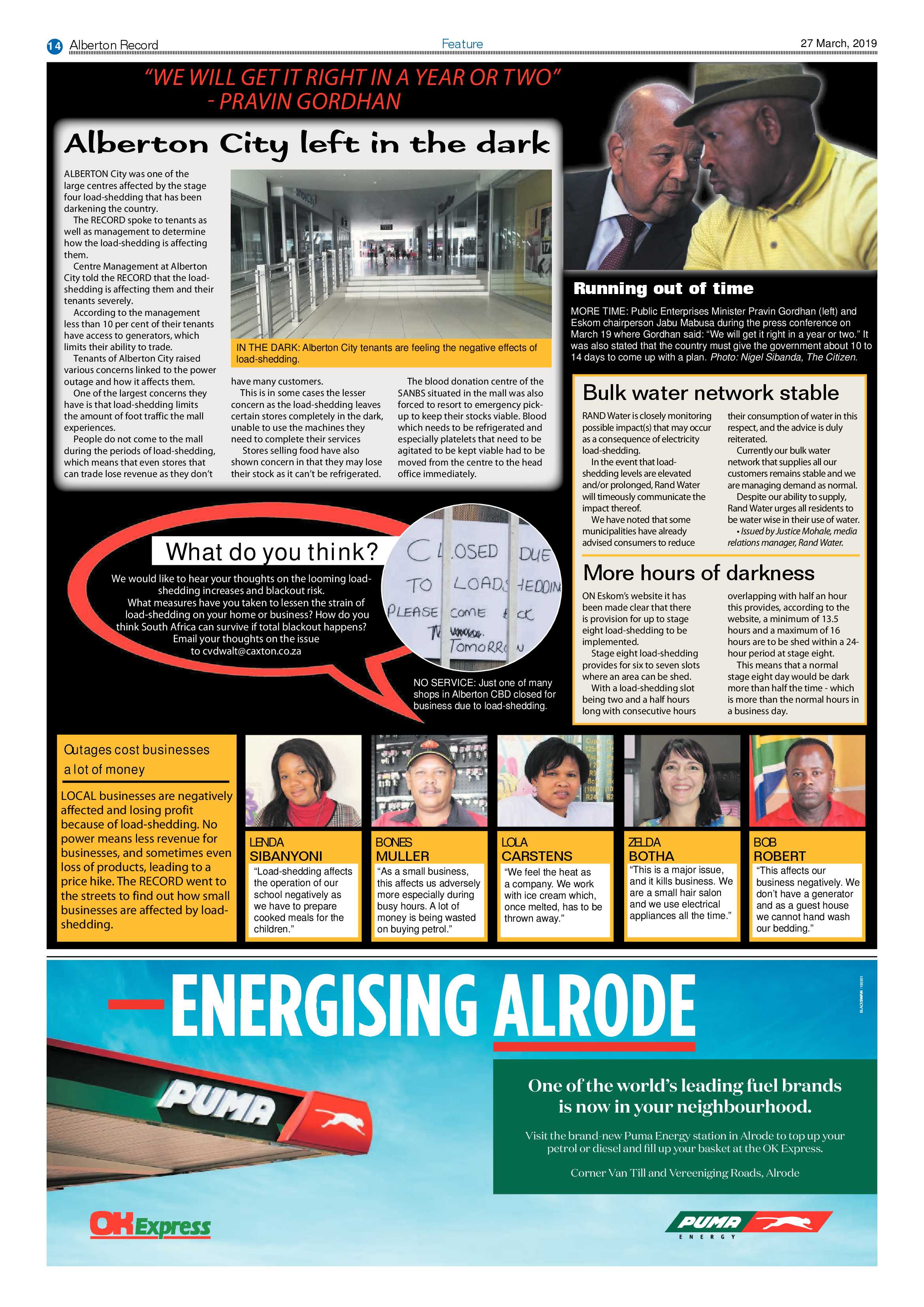 Alberton Record 27 March 2019 page 14