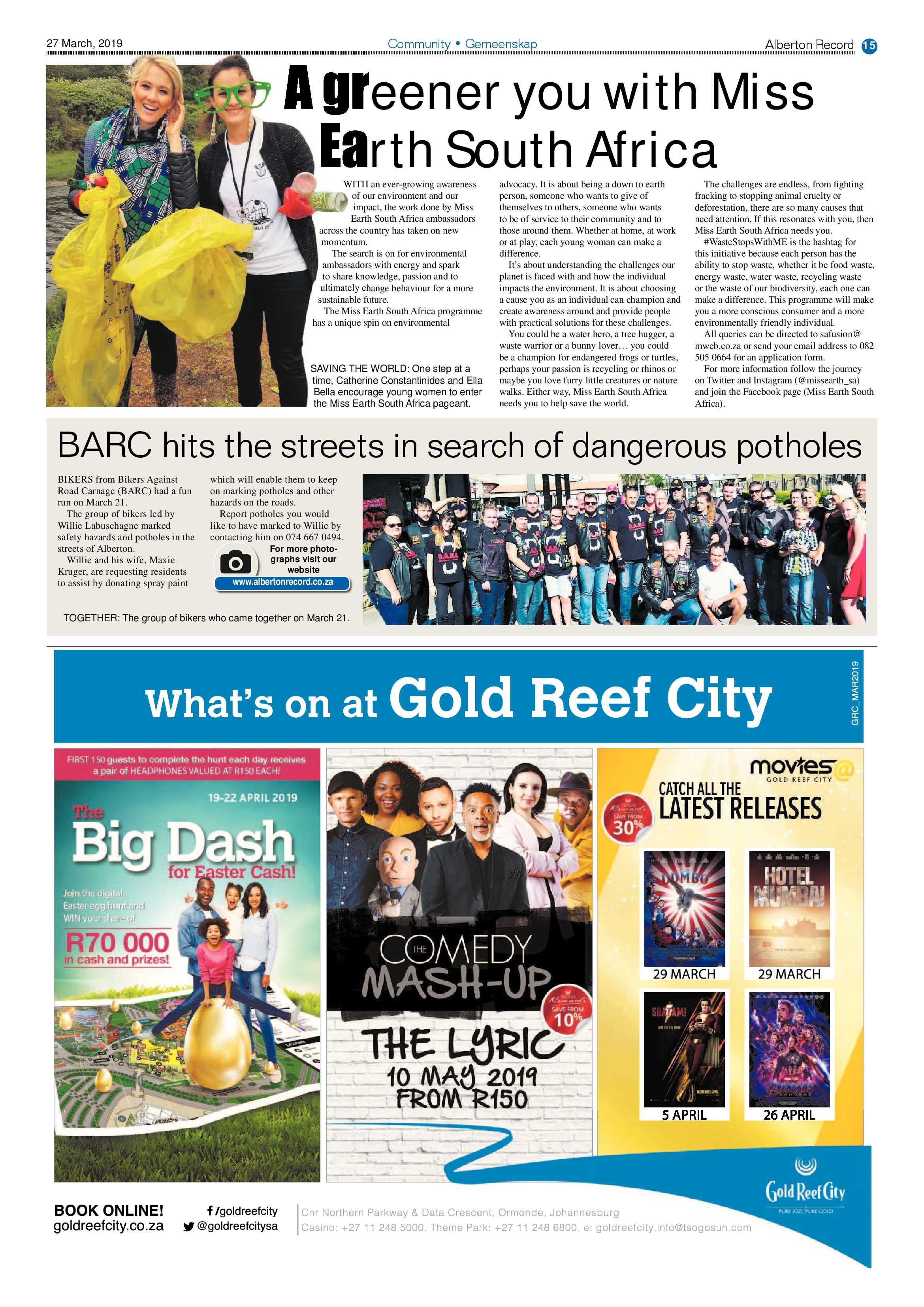 Alberton Record 27 March 2019 page 15