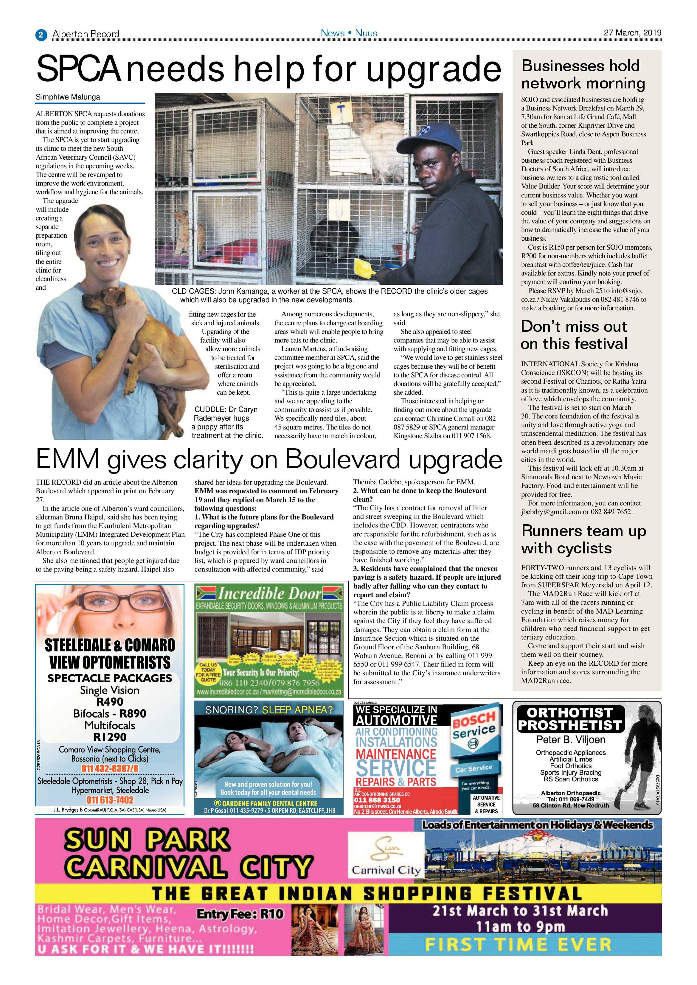Alberton Record 27 March 2019 page 2