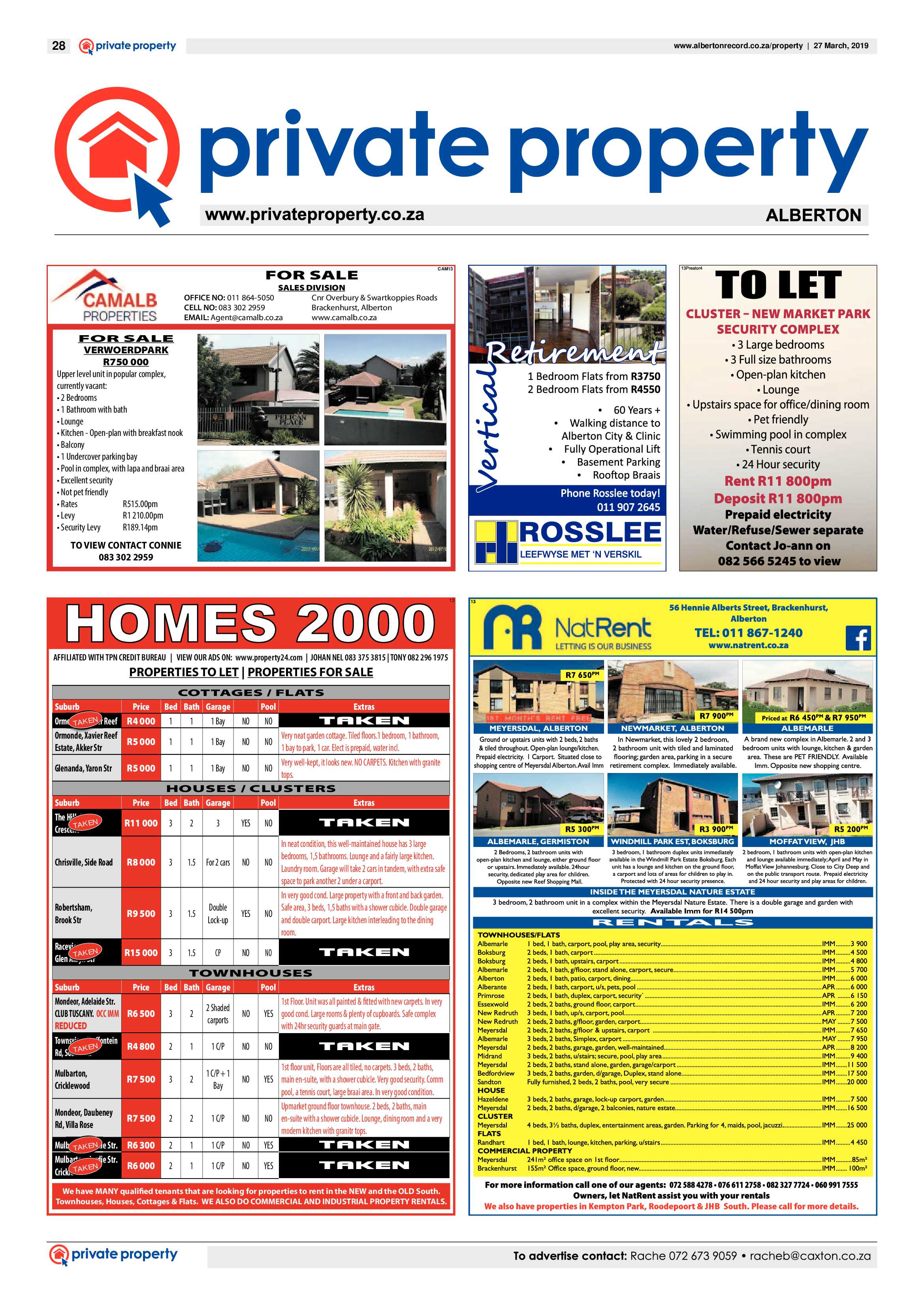 Alberton Record 27 March 2019 page 28