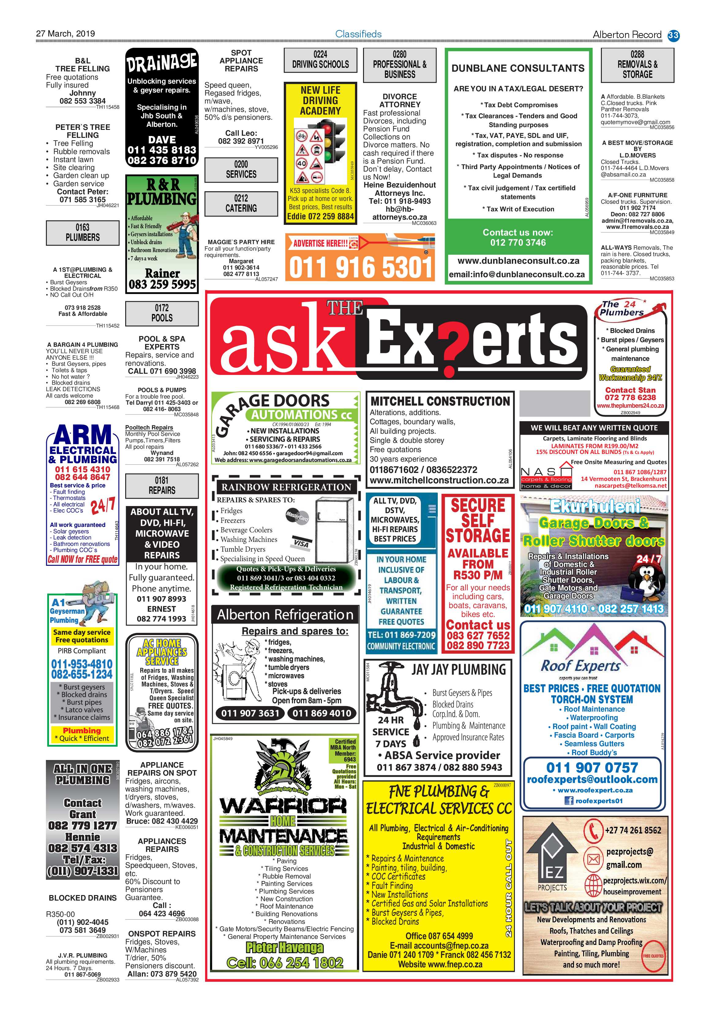 Alberton Record 27 March 2019 page 33