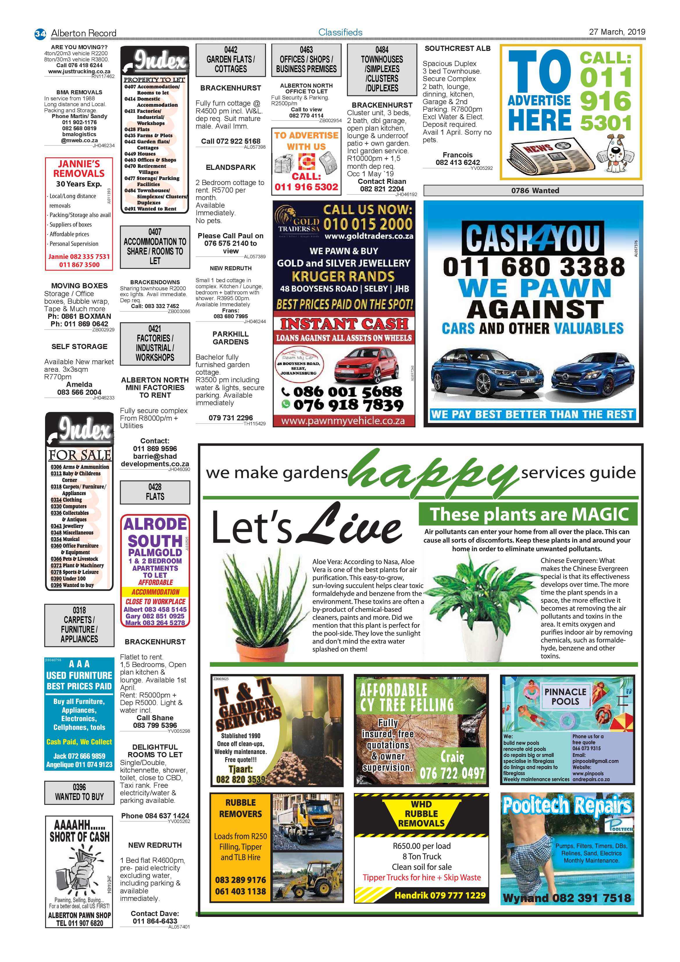 Alberton Record 27 March 2019 page 34