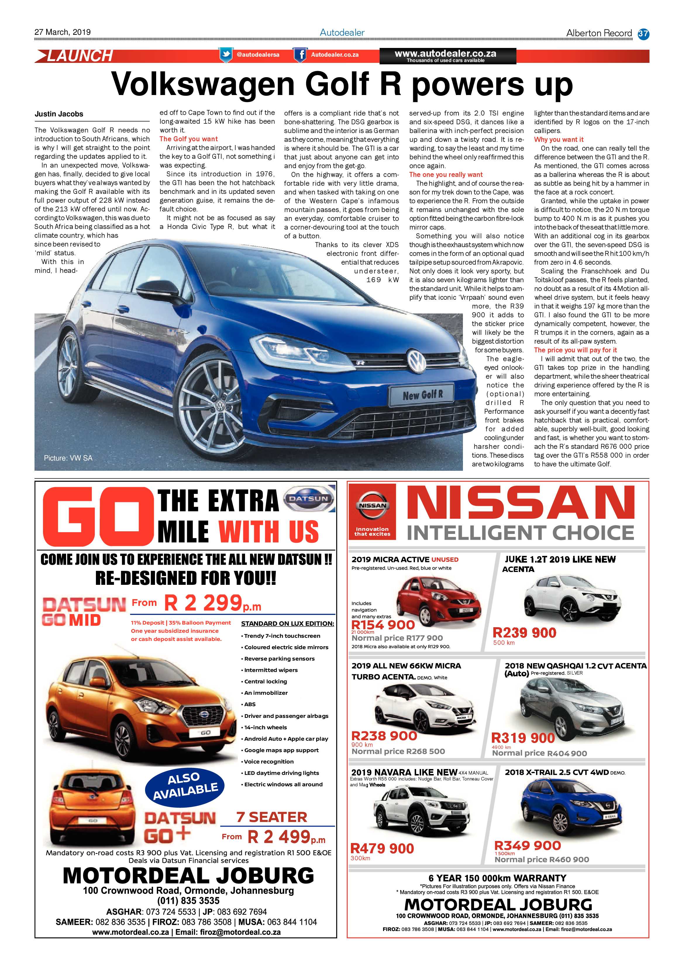 Alberton Record 27 March 2019 page 37