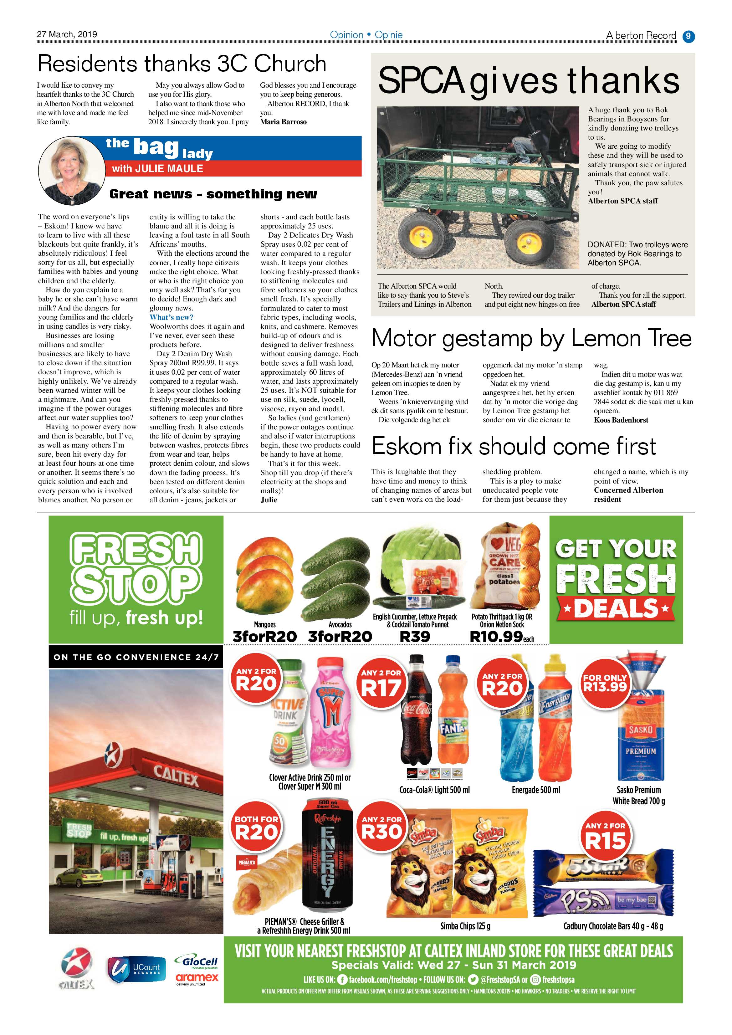 Alberton Record 27 March 2019 page 9