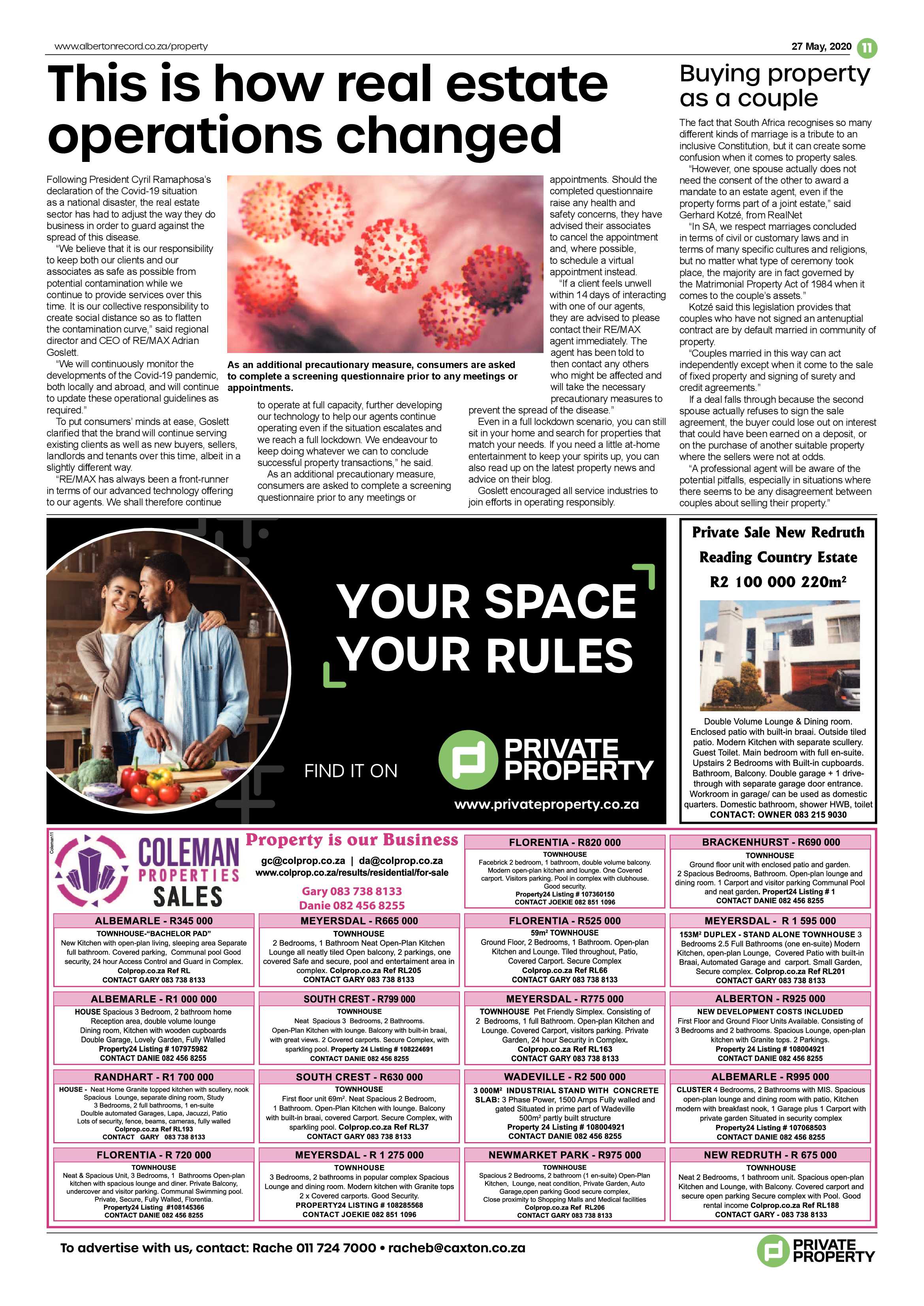 Alberton Record 27 May 2020 page 11