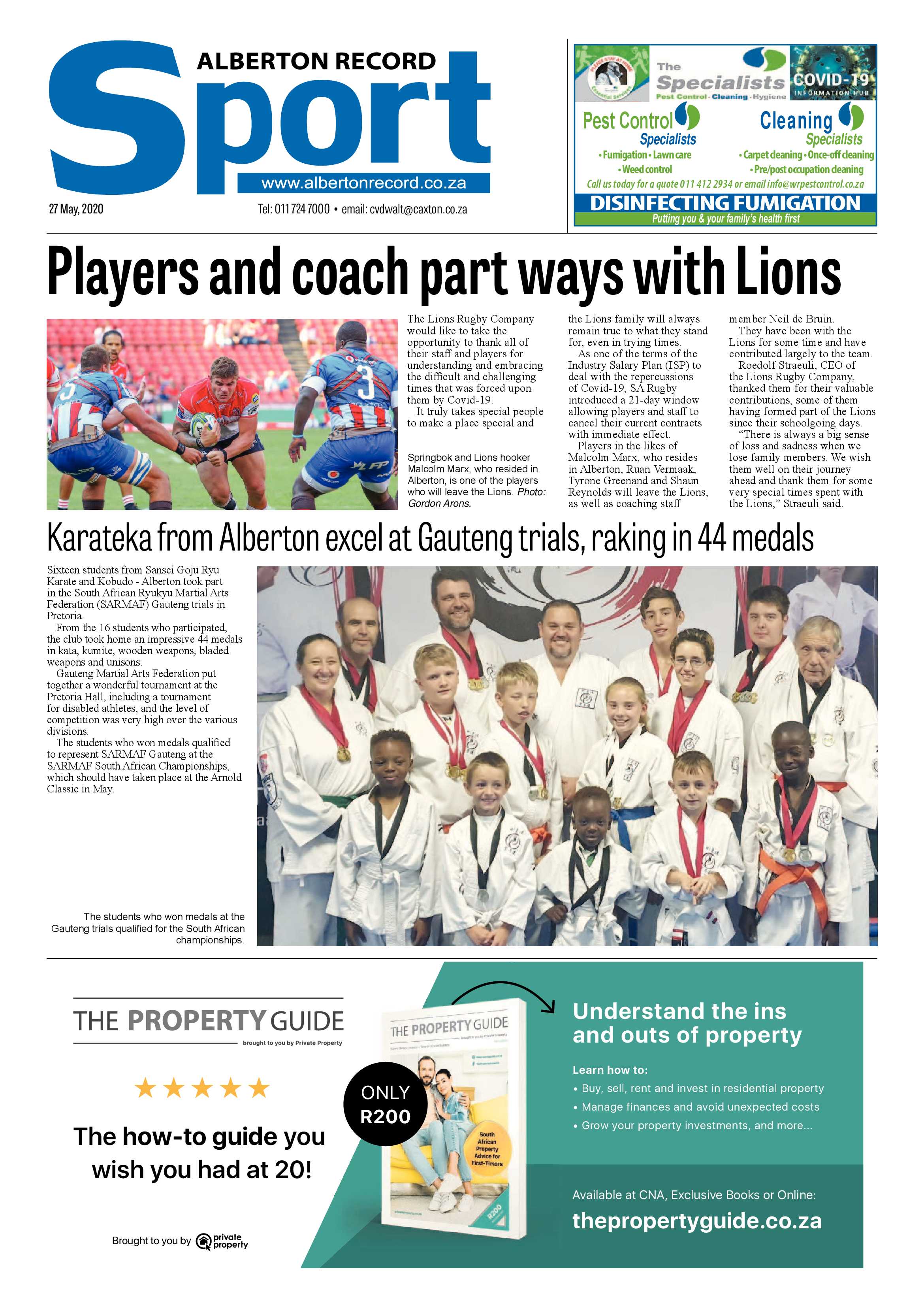 Alberton Record 27 May 2020 page 16