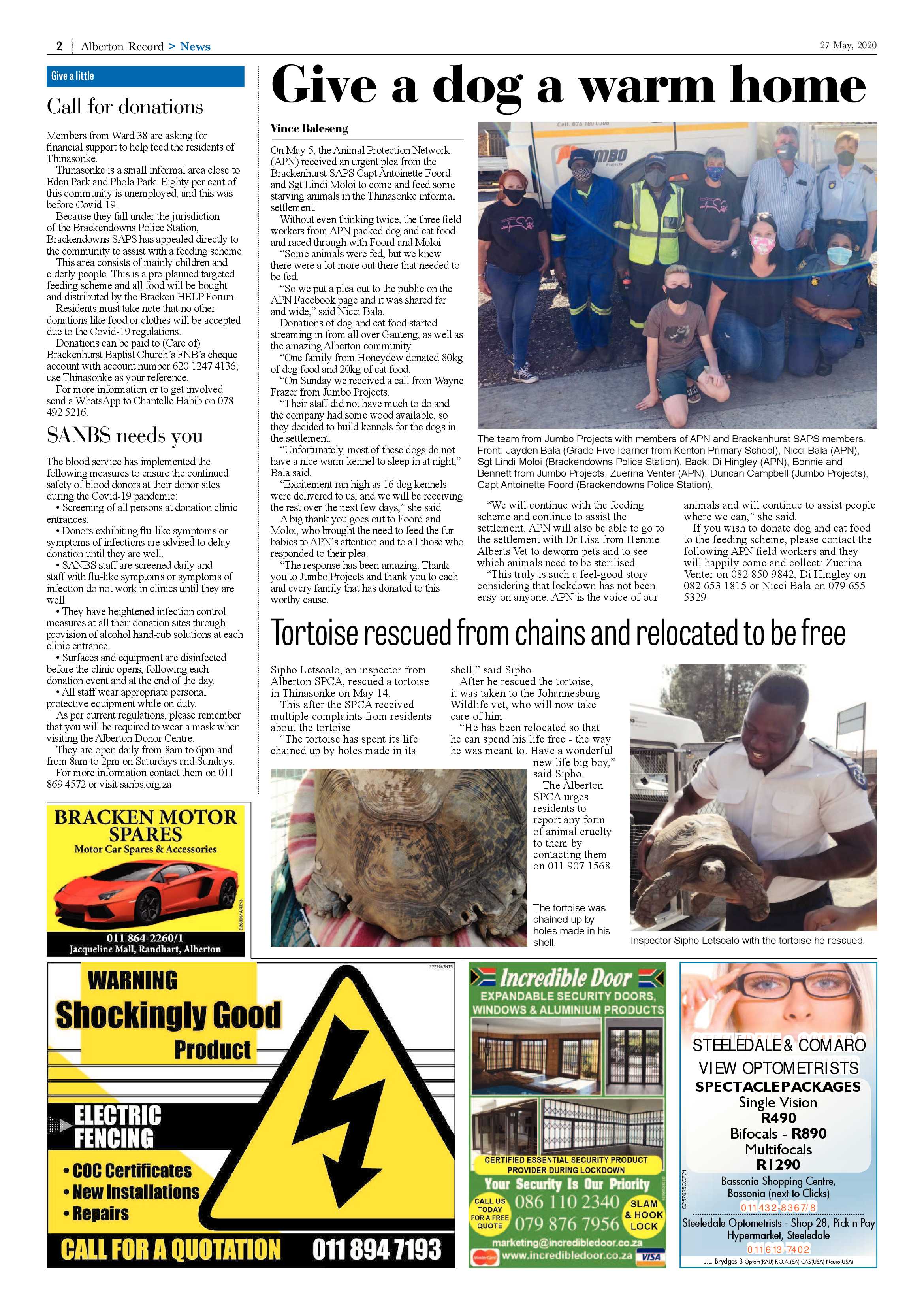 Alberton Record 27 May 2020 page 2