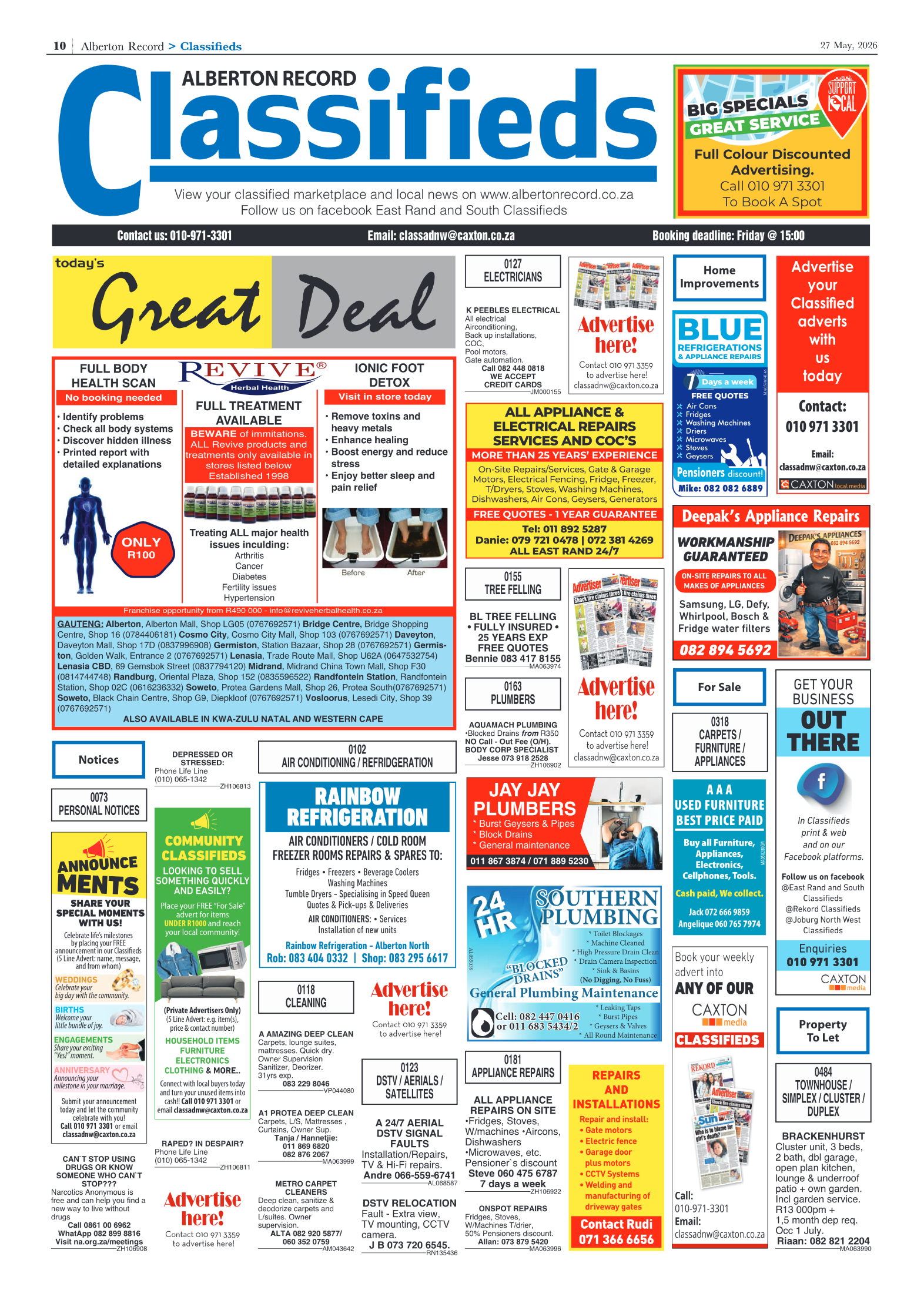 Alberton Record 27 May 2026 page 10