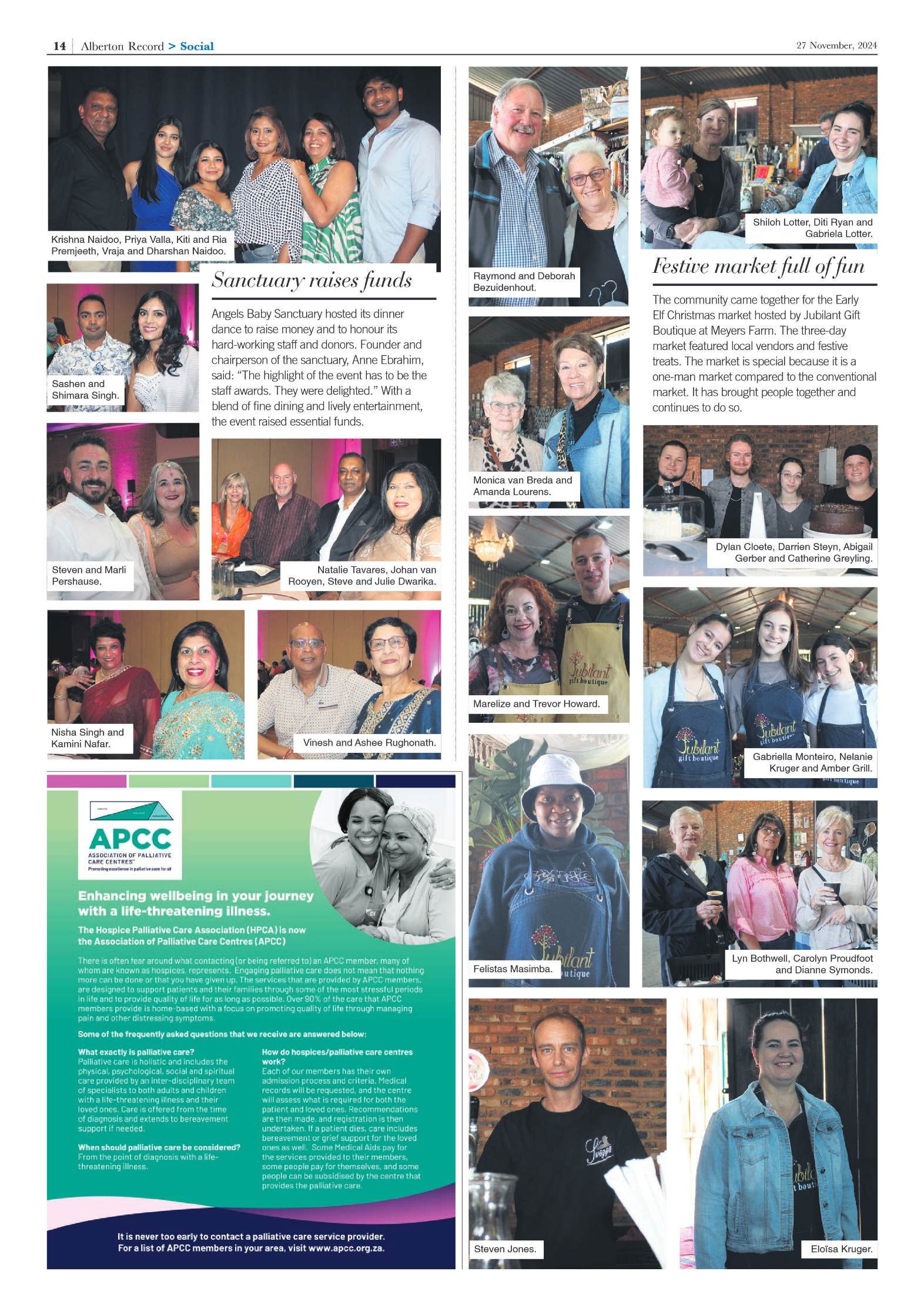 Alberton Record 27 Novemberr 2024 page 16