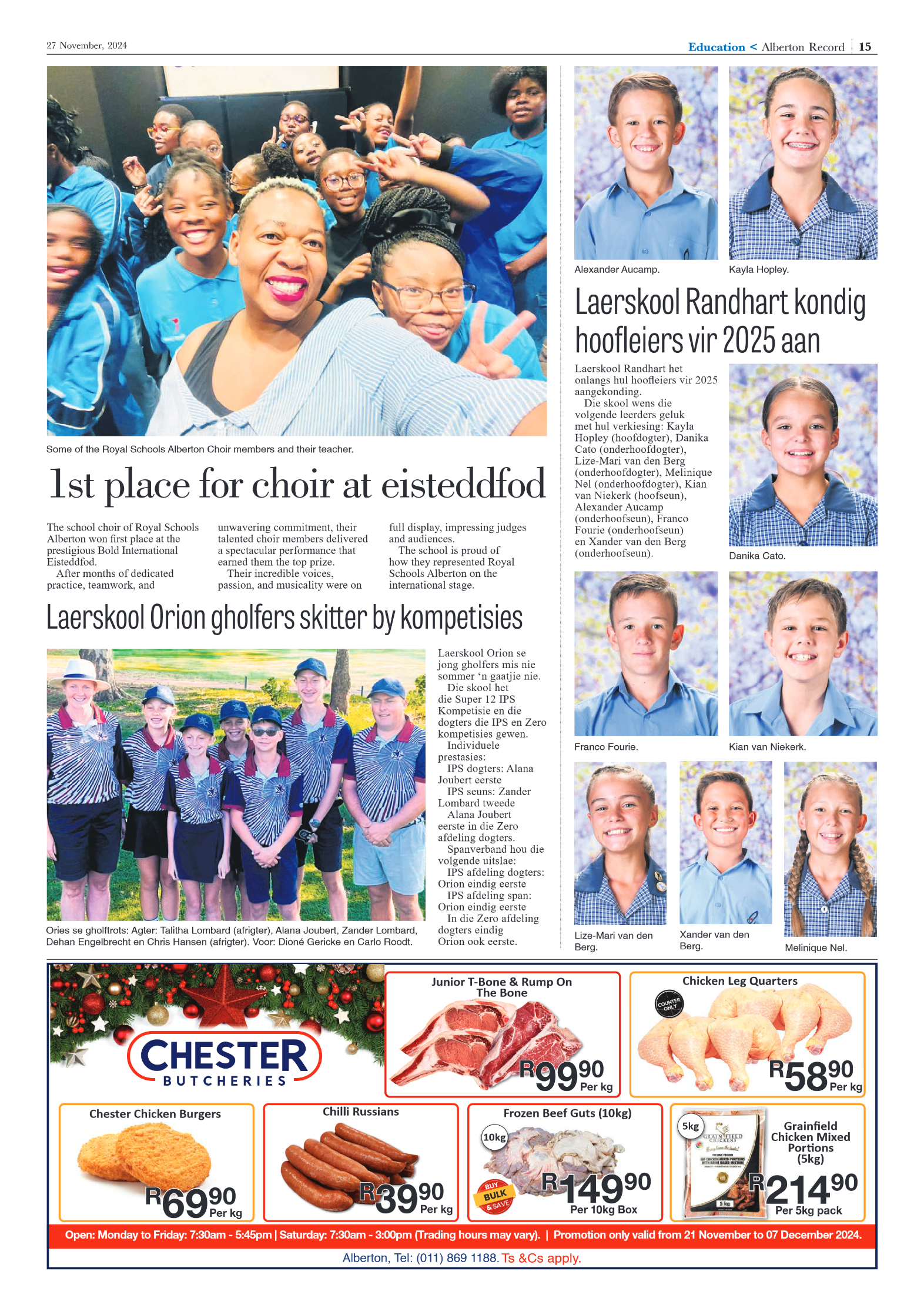 Alberton Record 27 Novemberr 2024 page 17