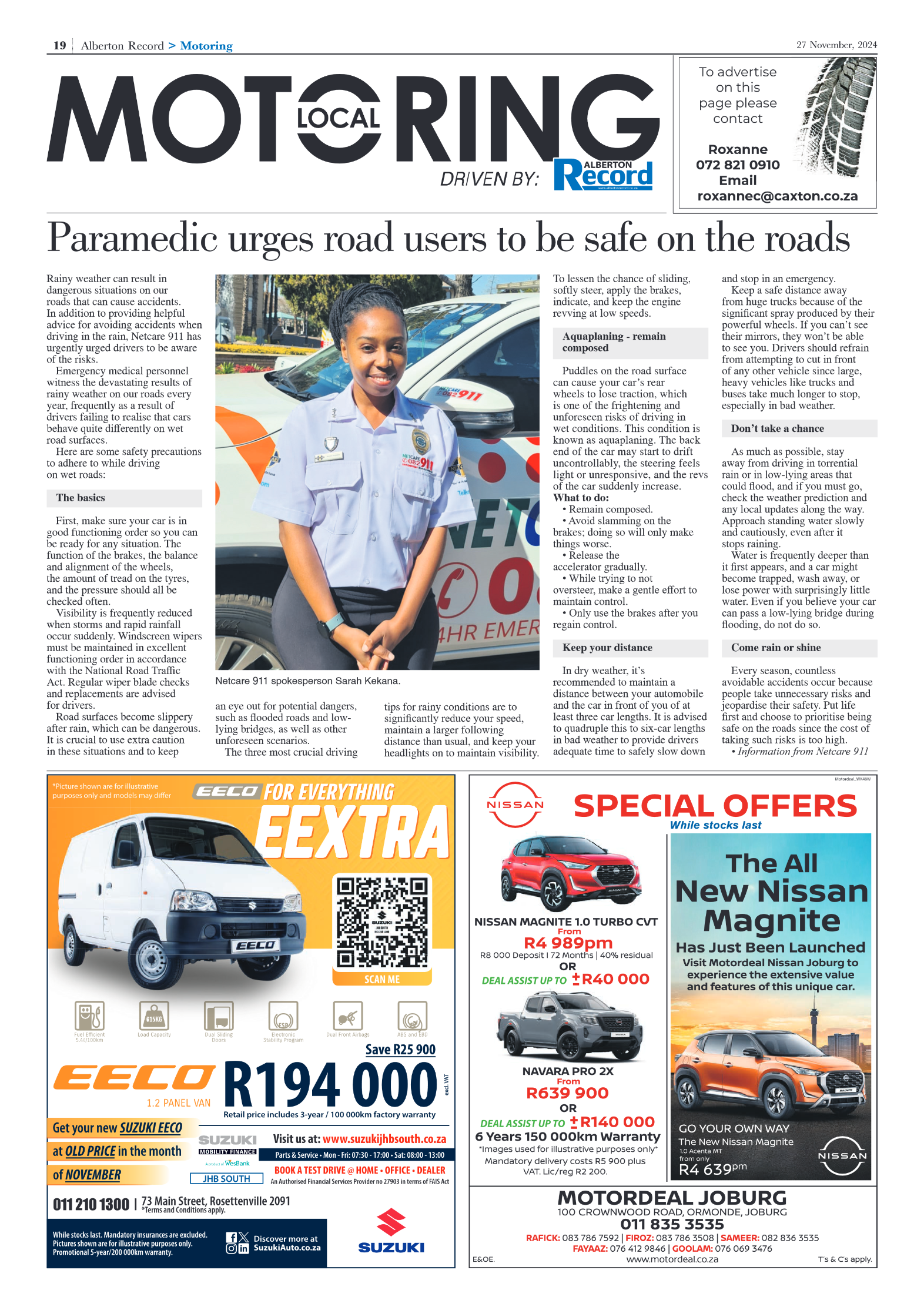 Alberton Record 27 Novemberr 2024 page 21