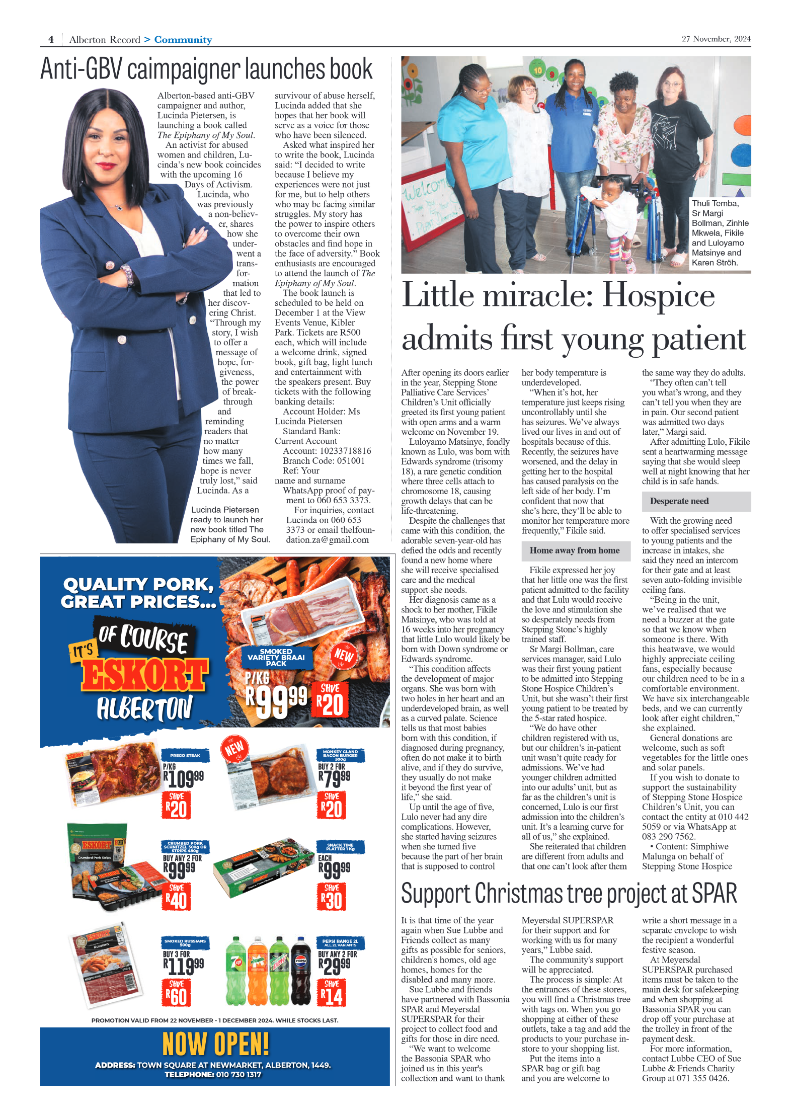 Alberton Record 27 Novemberr 2024 page 6