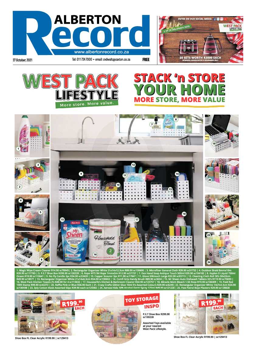 Alberton Record 27 October 2021 page 1