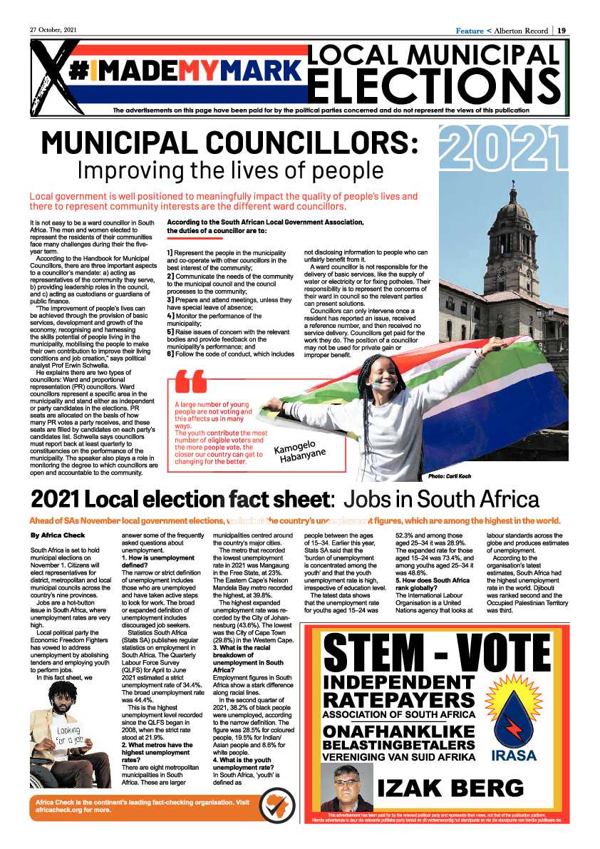 Alberton Record 27 October 2021 page 21