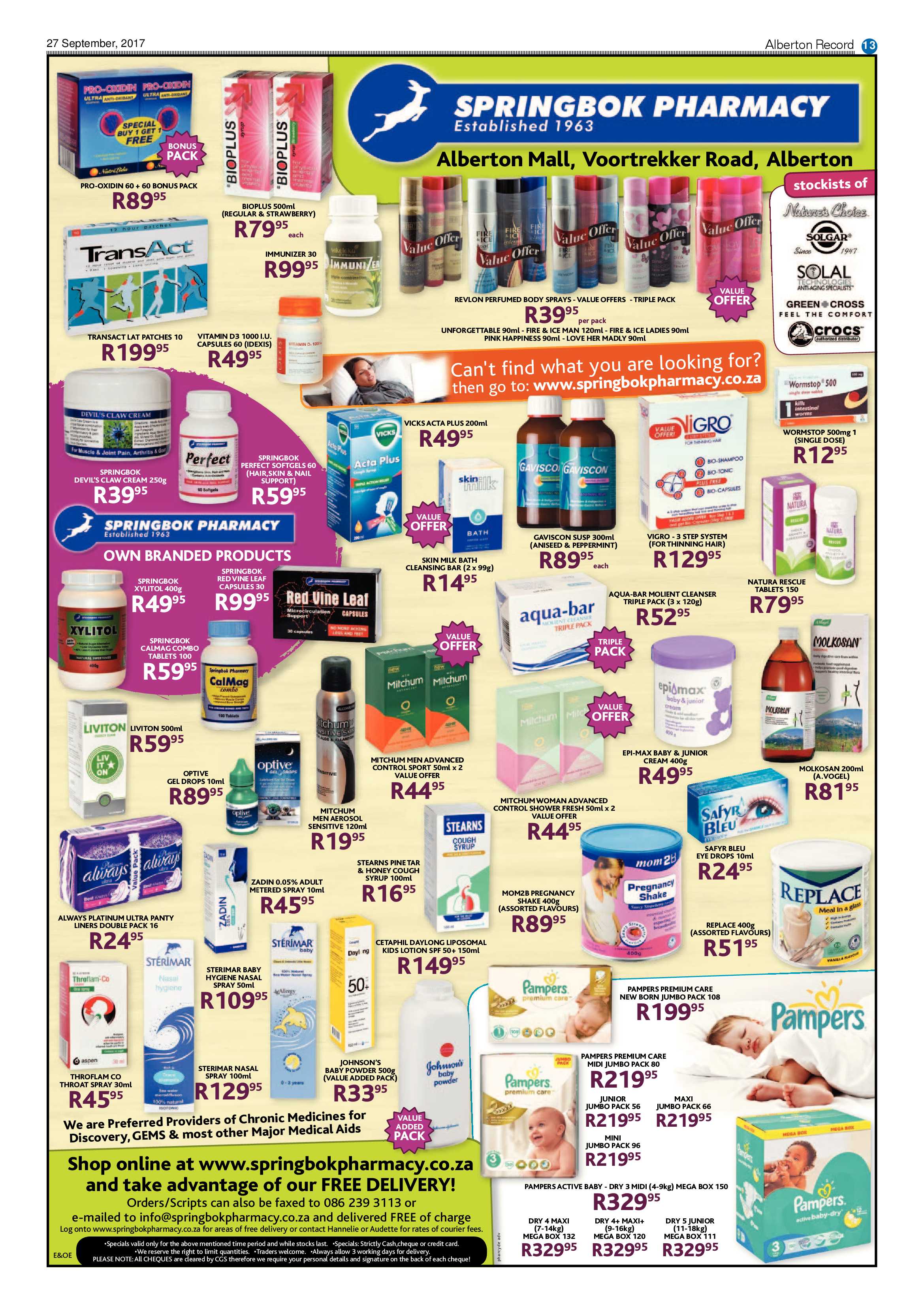 Alberton Record 27 September 2017 page 13