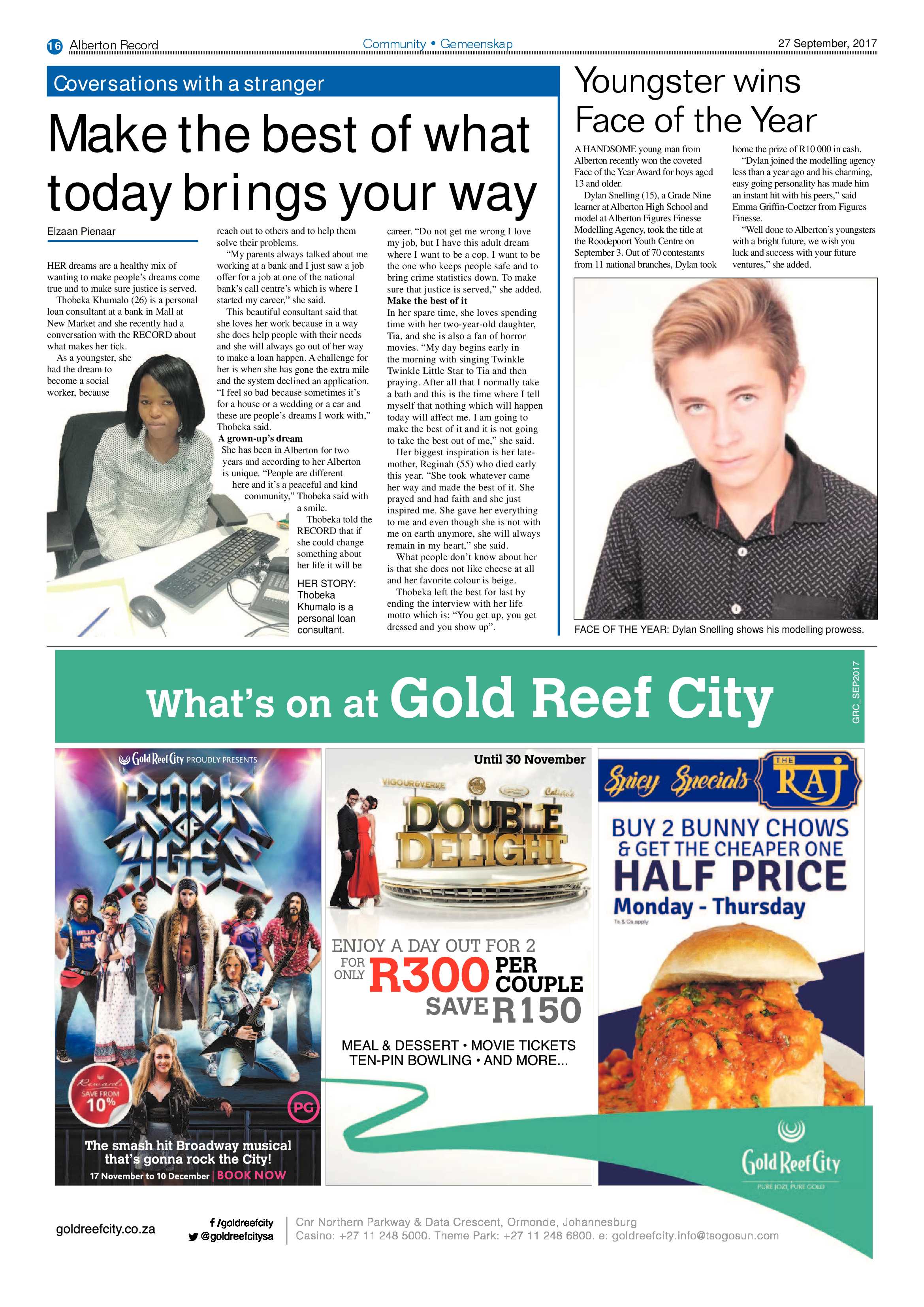 Alberton Record 27 September 2017 page 16