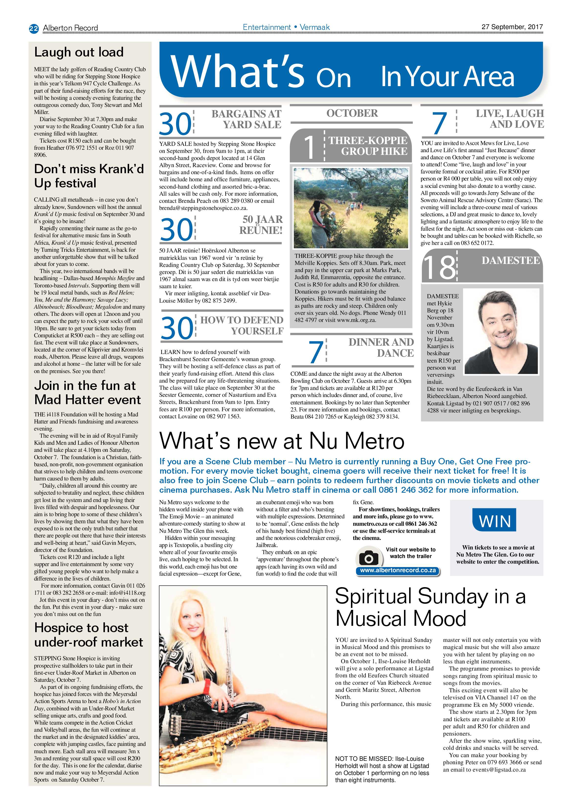 Alberton Record 27 September 2017 page 22