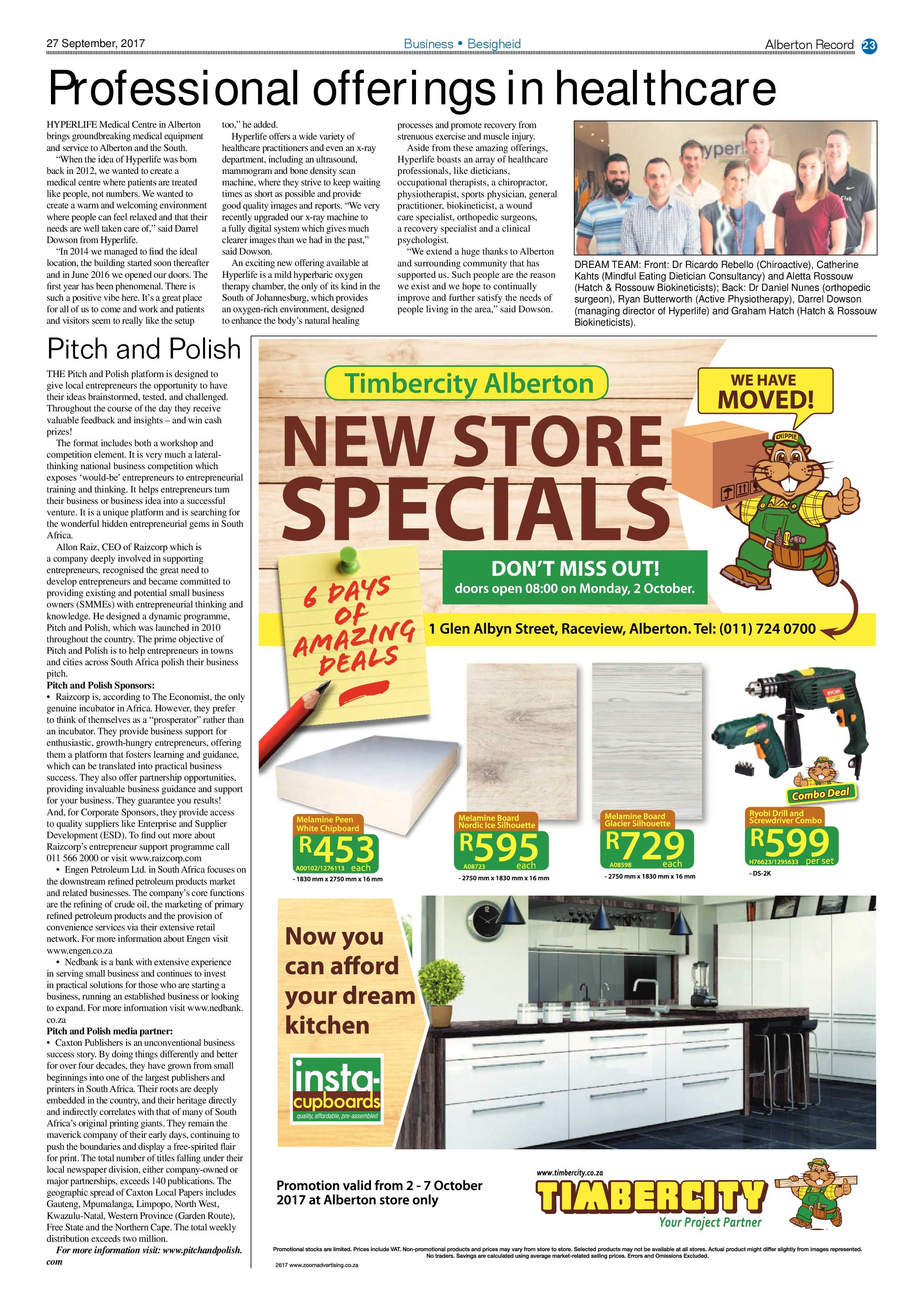 Alberton Record 27 September 2017 page 23