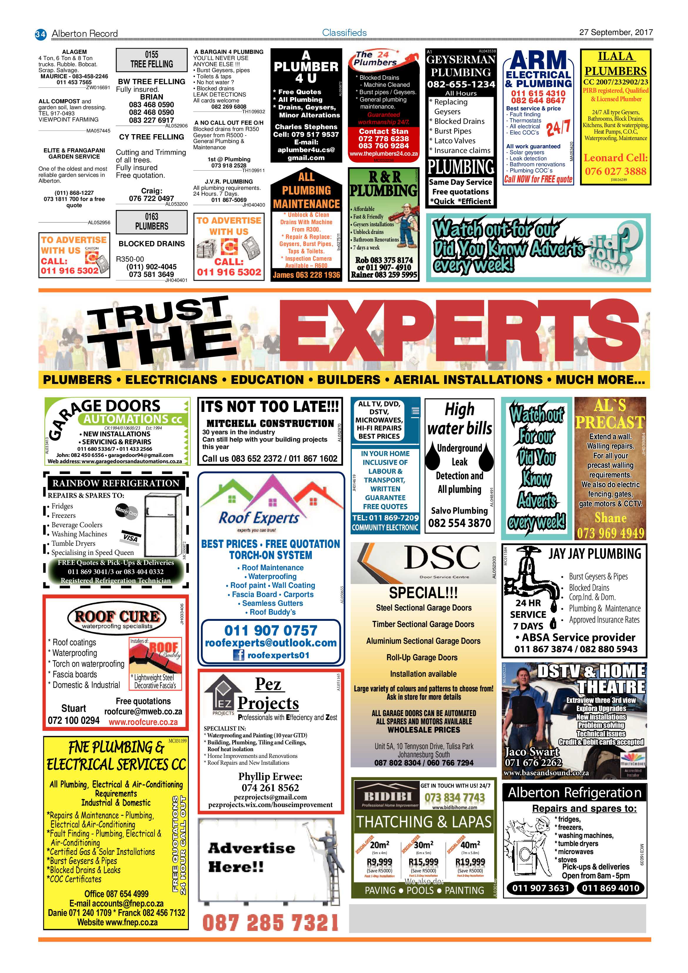 Alberton Record 27 September 2017 page 34