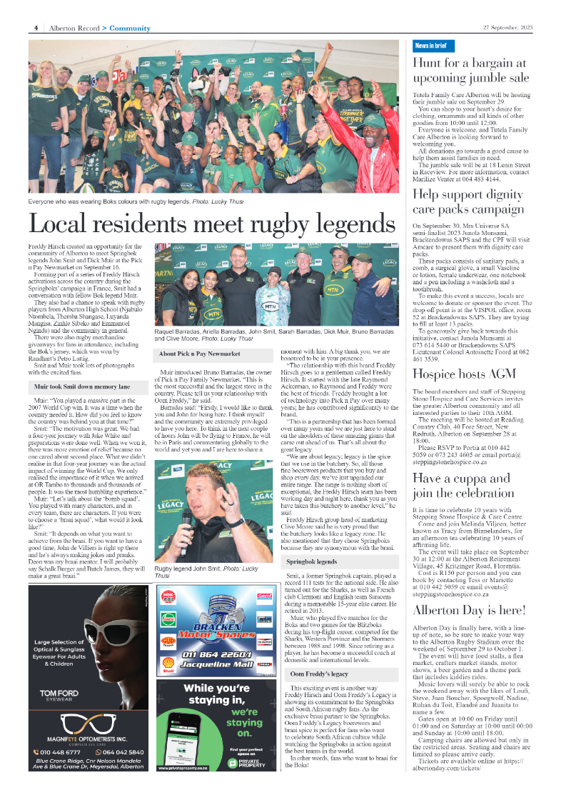 Alberton Record 27 September 2023 page 4
