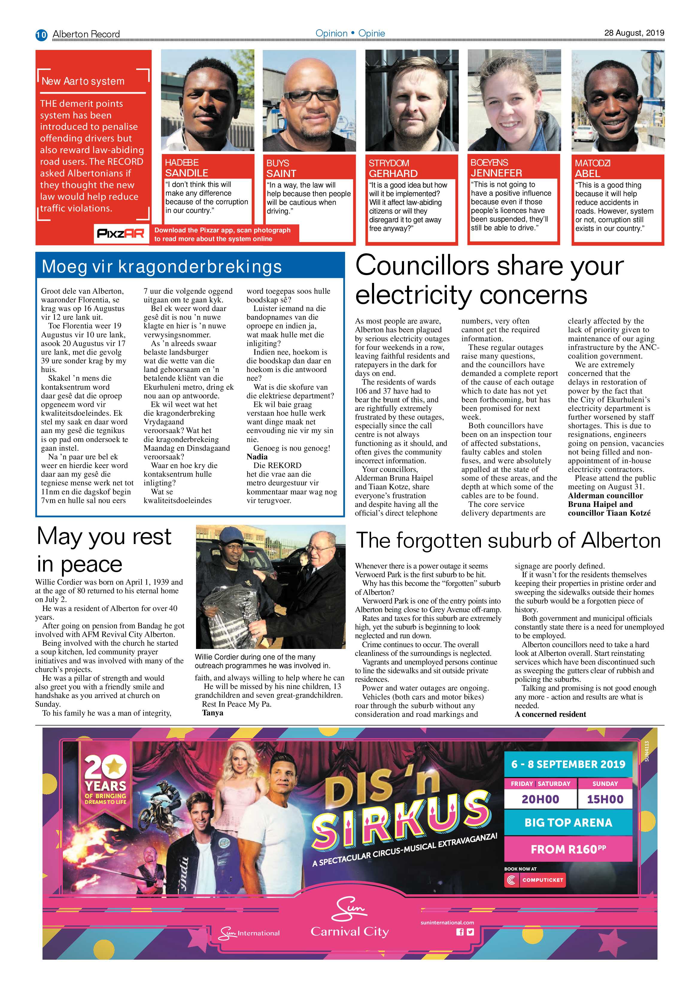 Alberton Record 28 August 2019 page 10