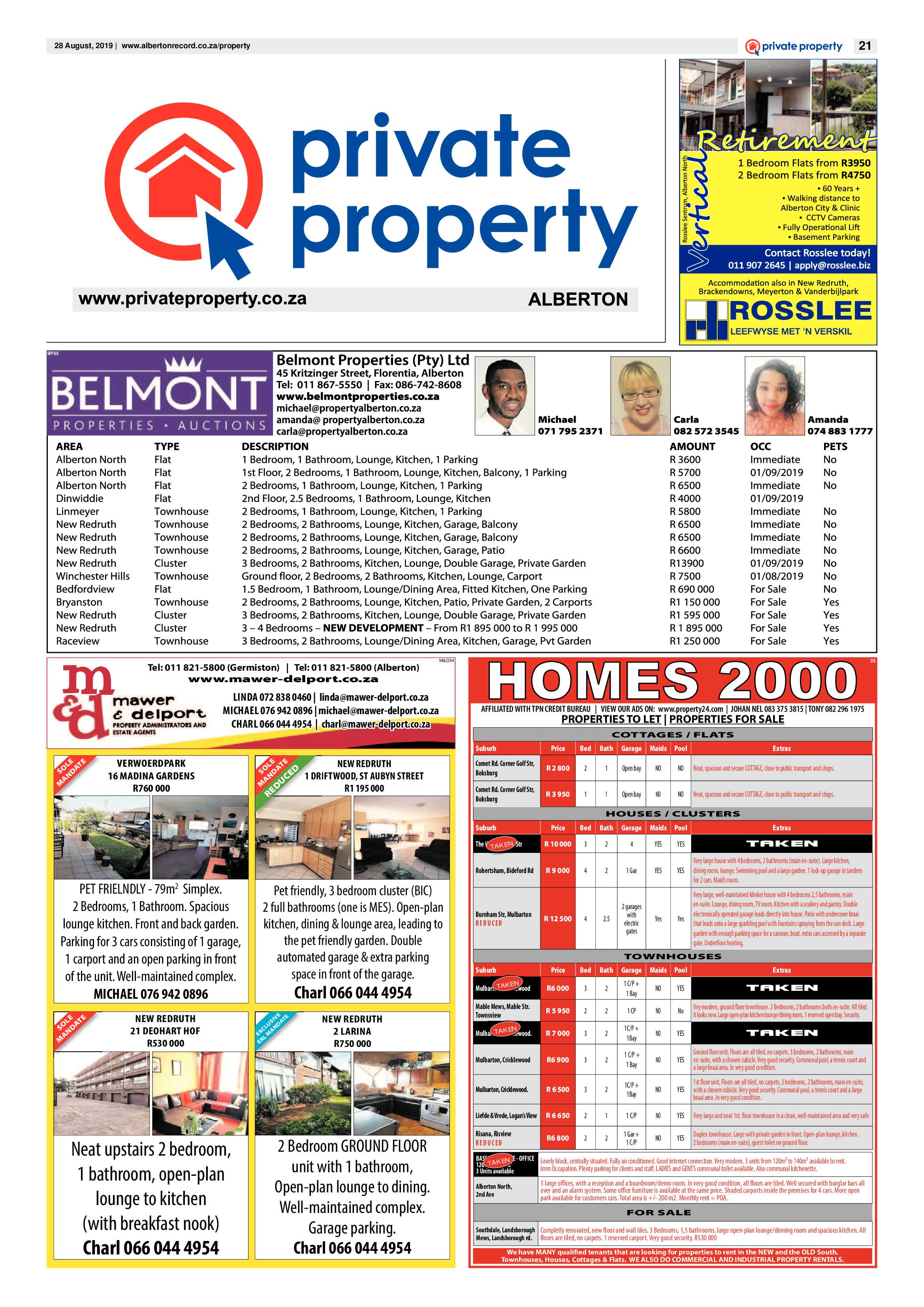 Alberton Record 28 August 2019 page 21