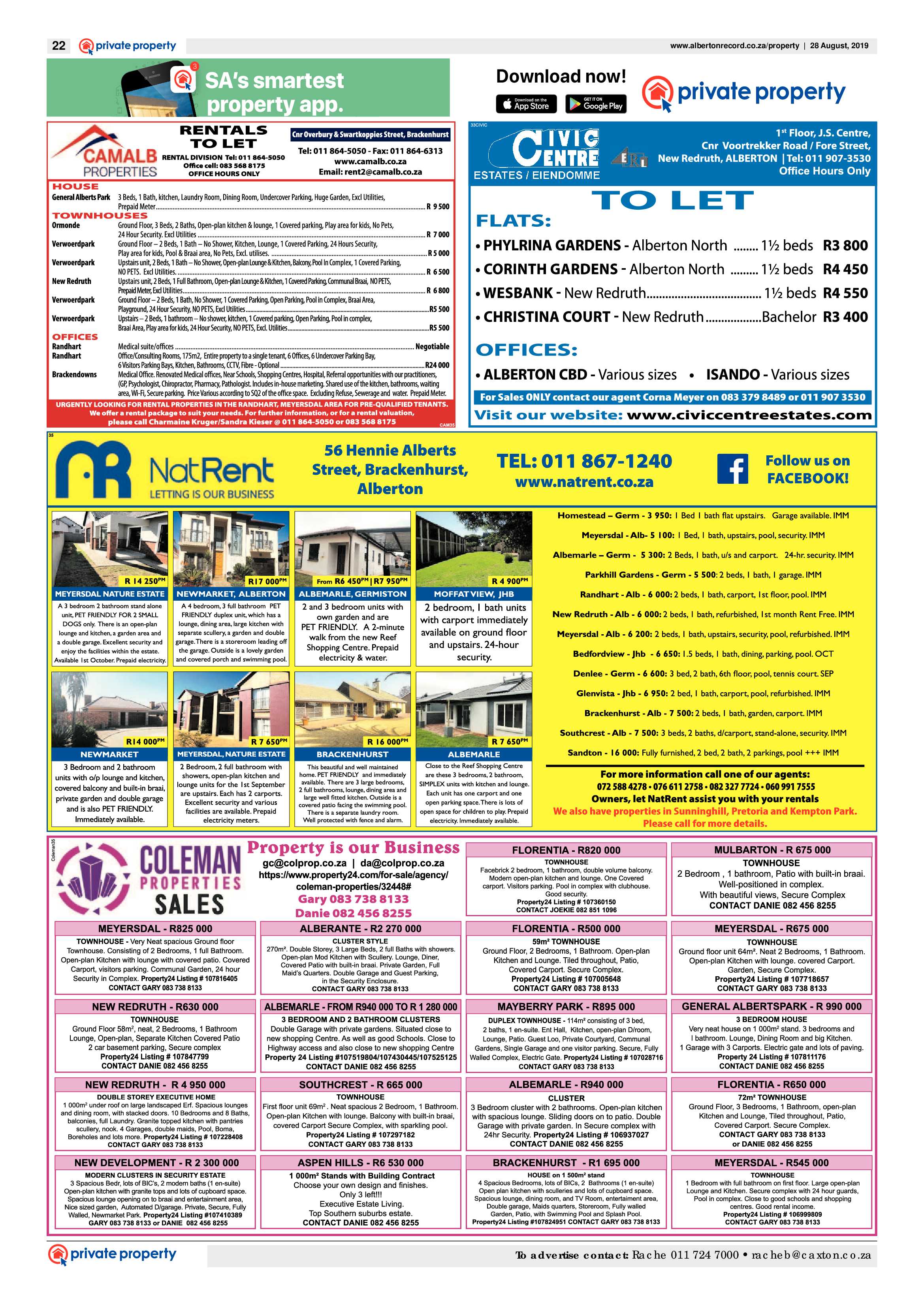 Alberton Record 28 August 2019 page 22