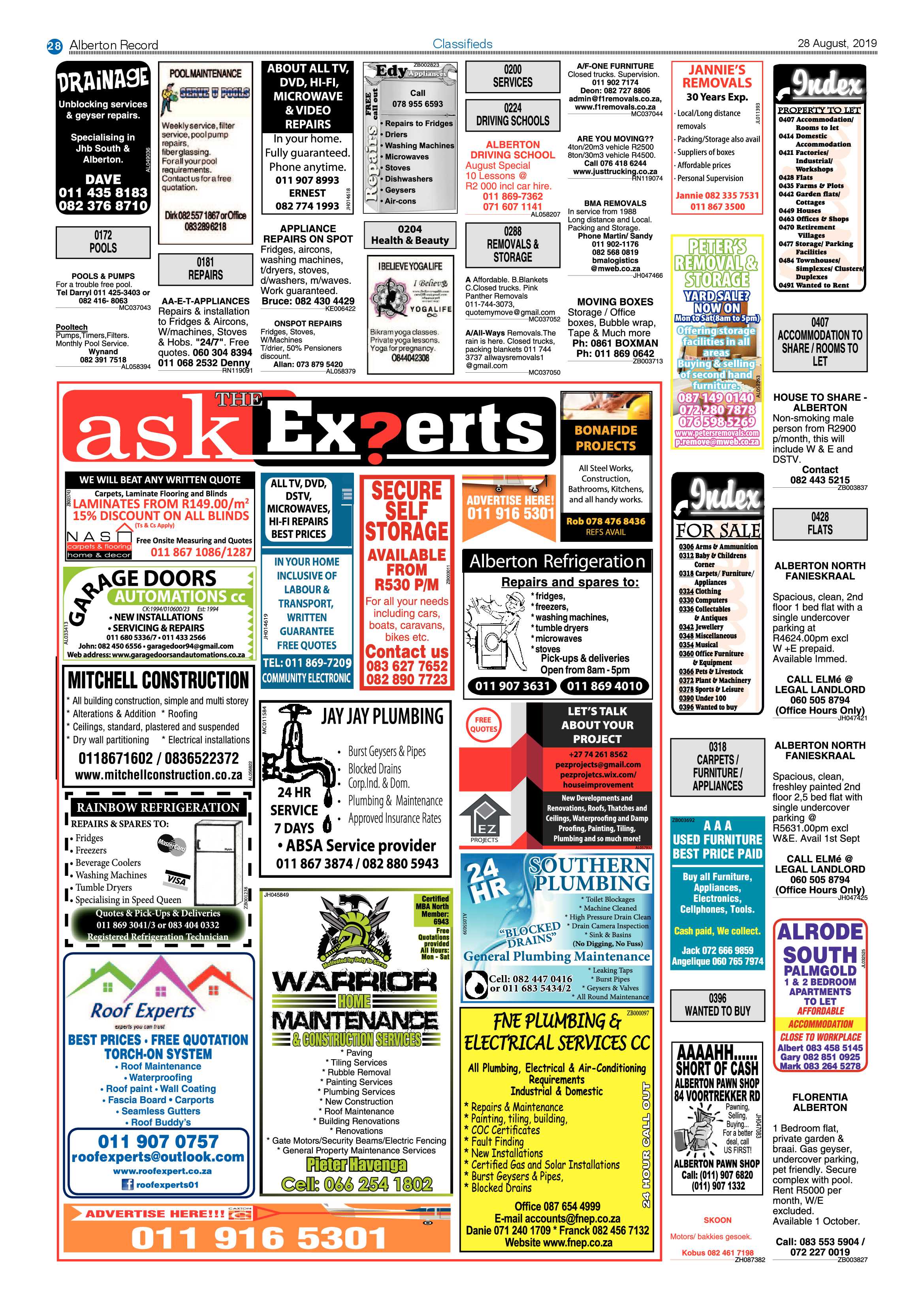 Alberton Record 28 August 2019 page 28