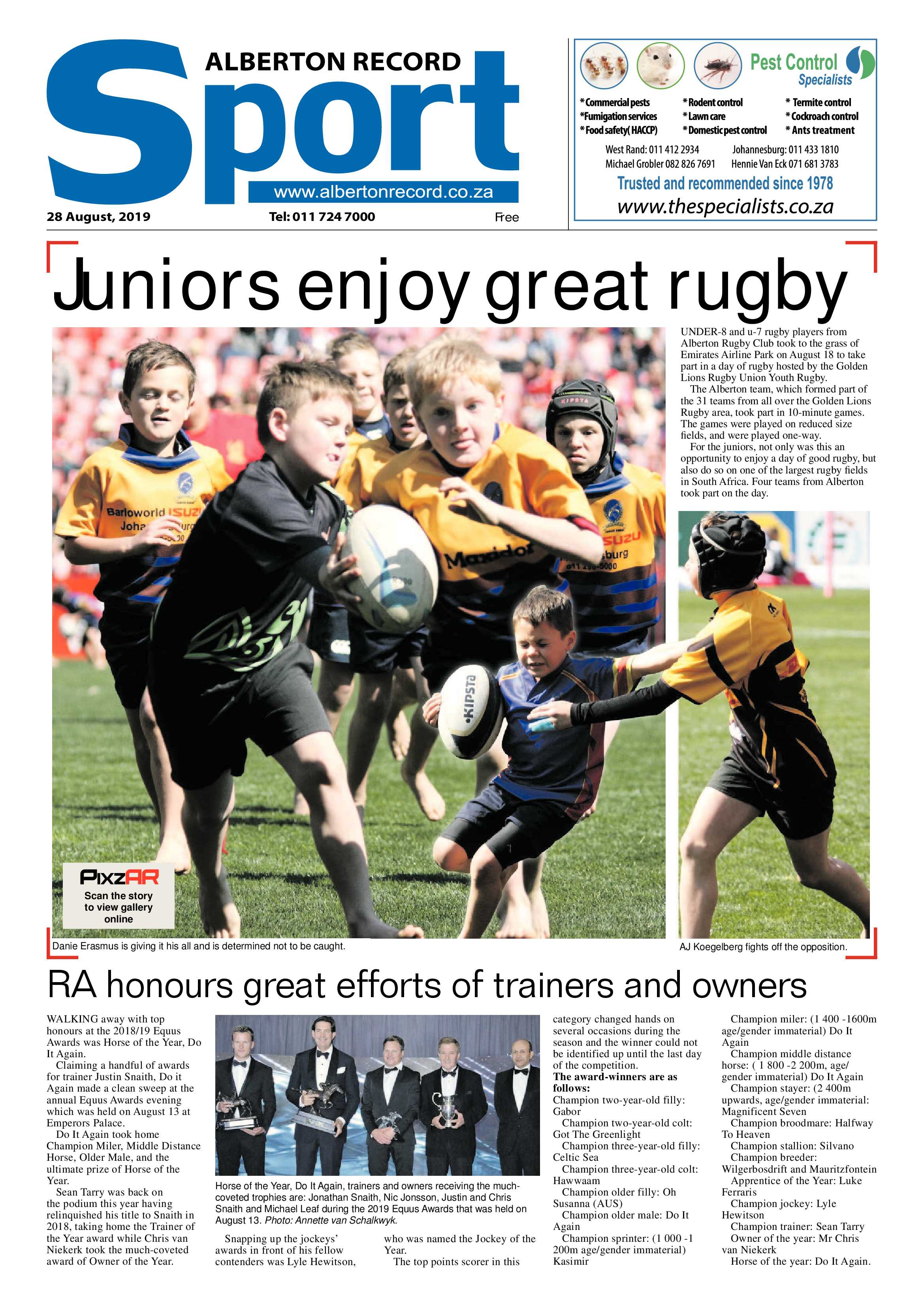 Alberton Record 28 August 2019 page 32