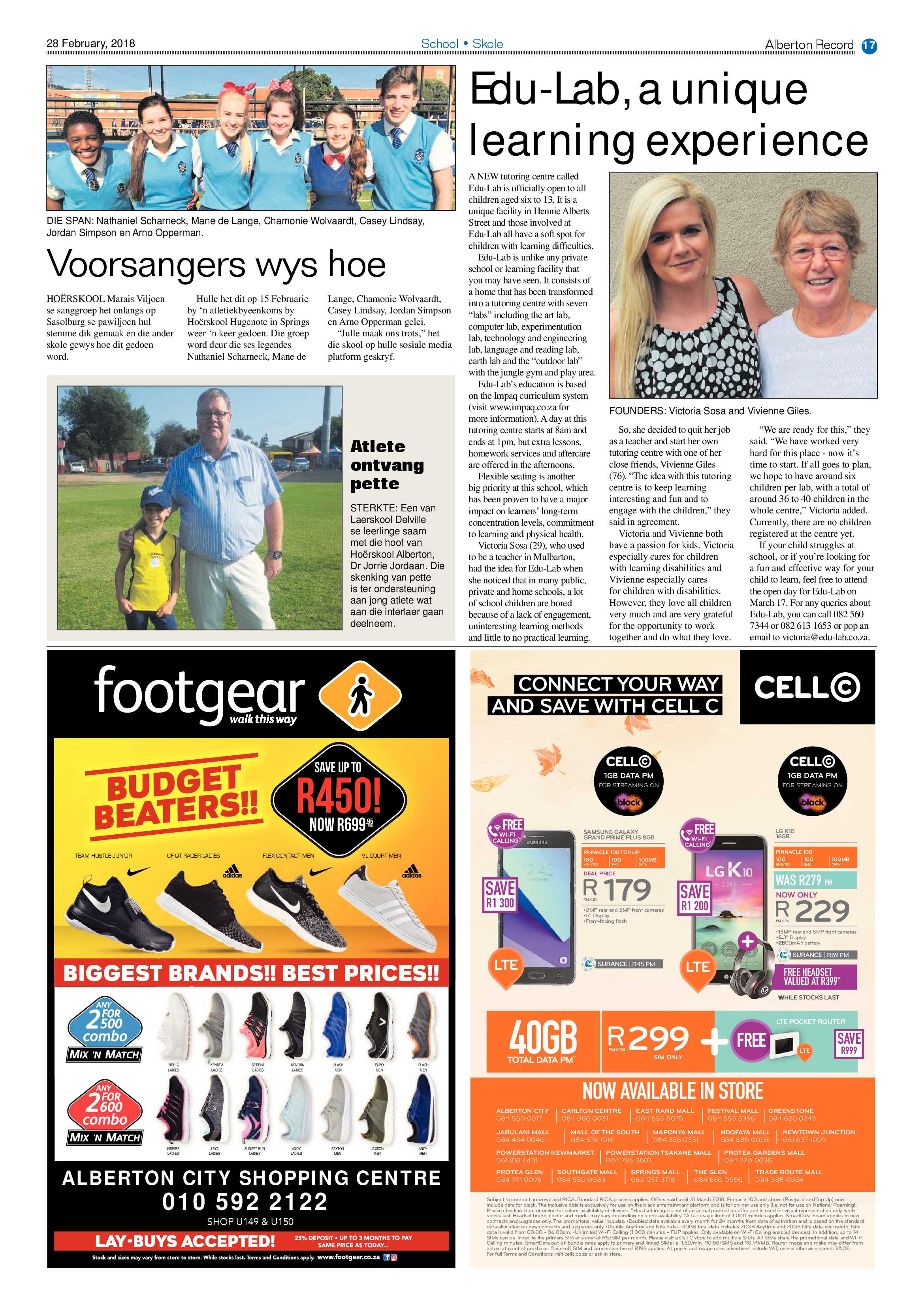 Alberton Record 28 February 2018 page 17