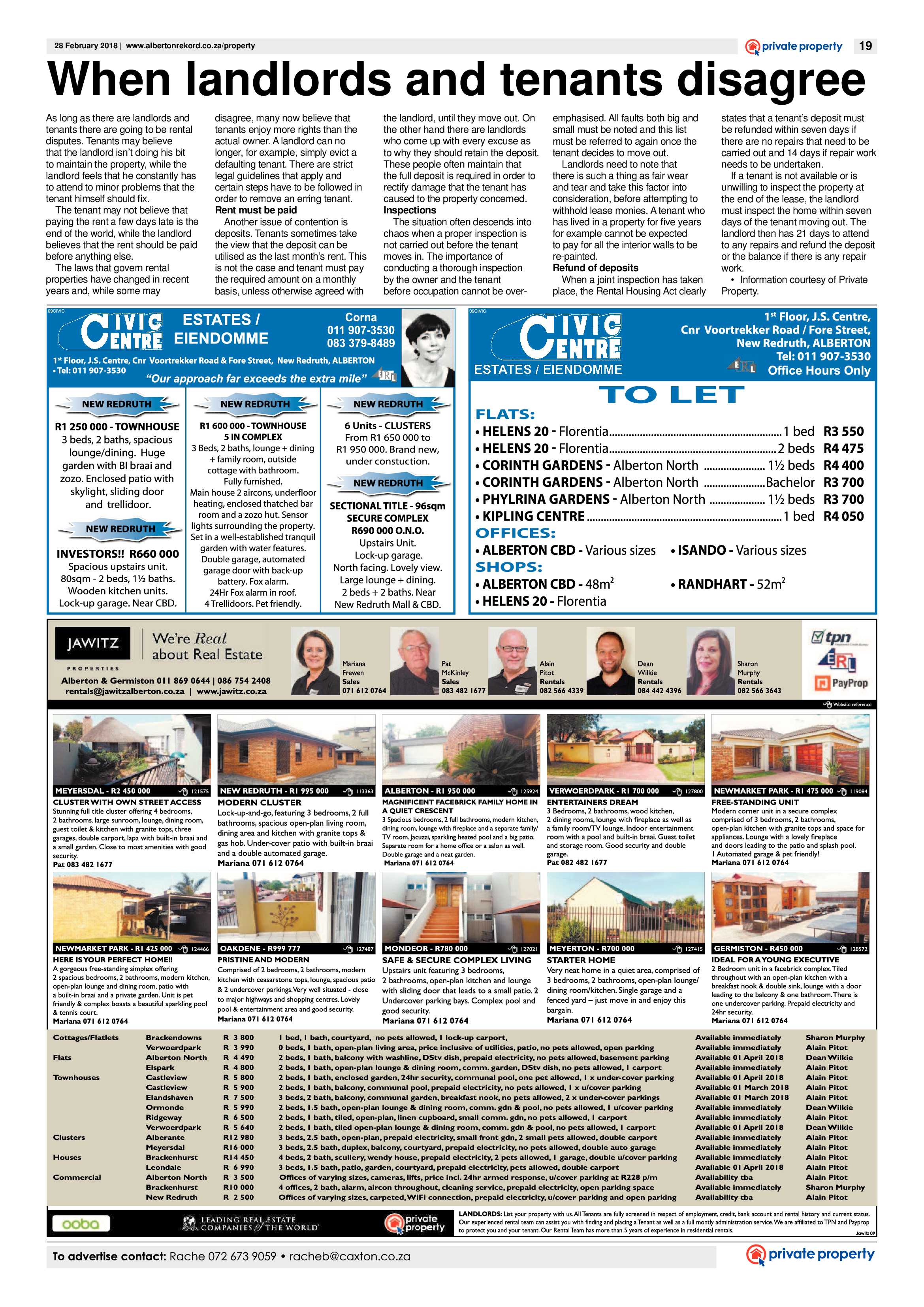 Alberton Record 28 February 2018 page 19