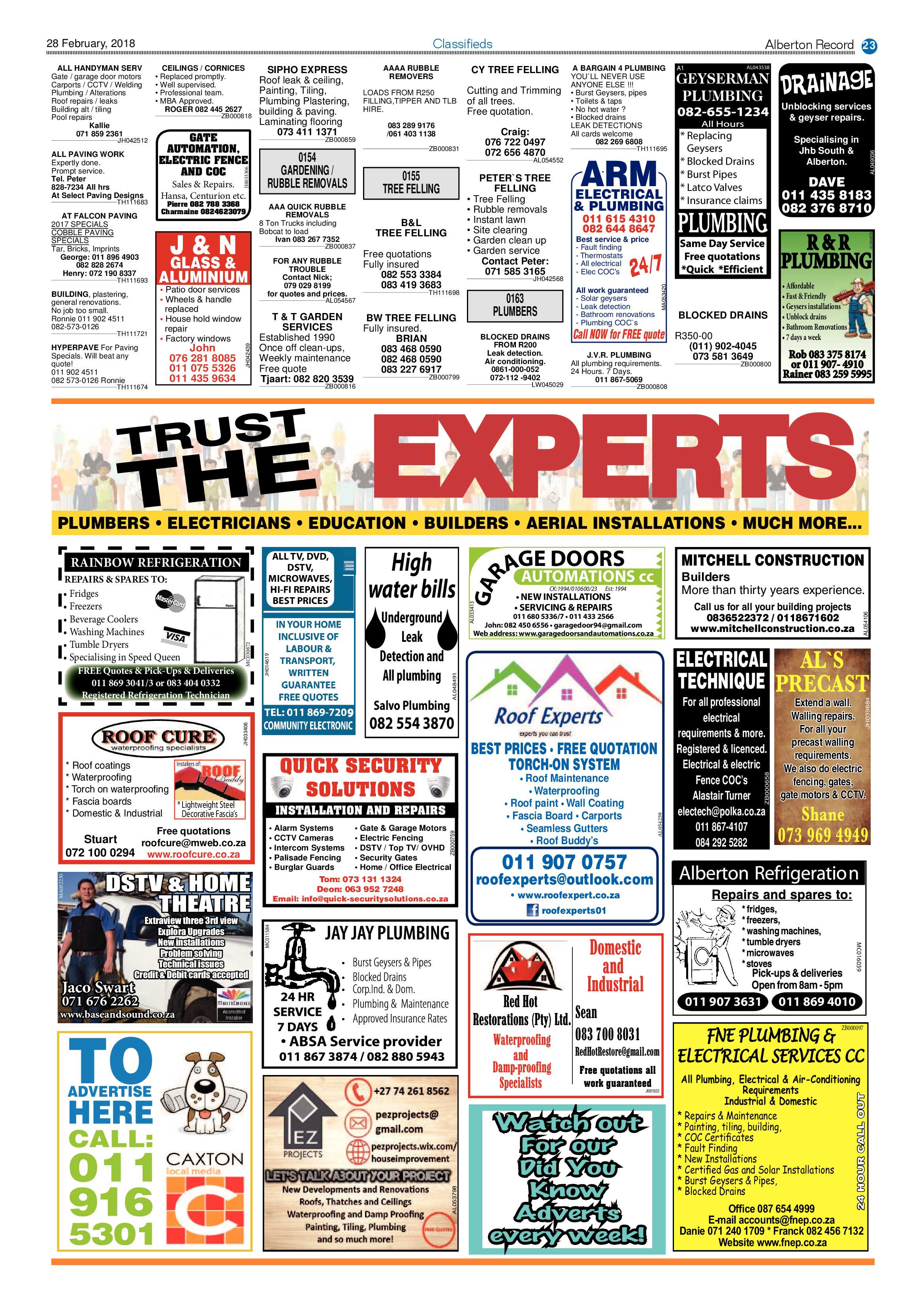 Alberton Record 28 February 2018 page 23