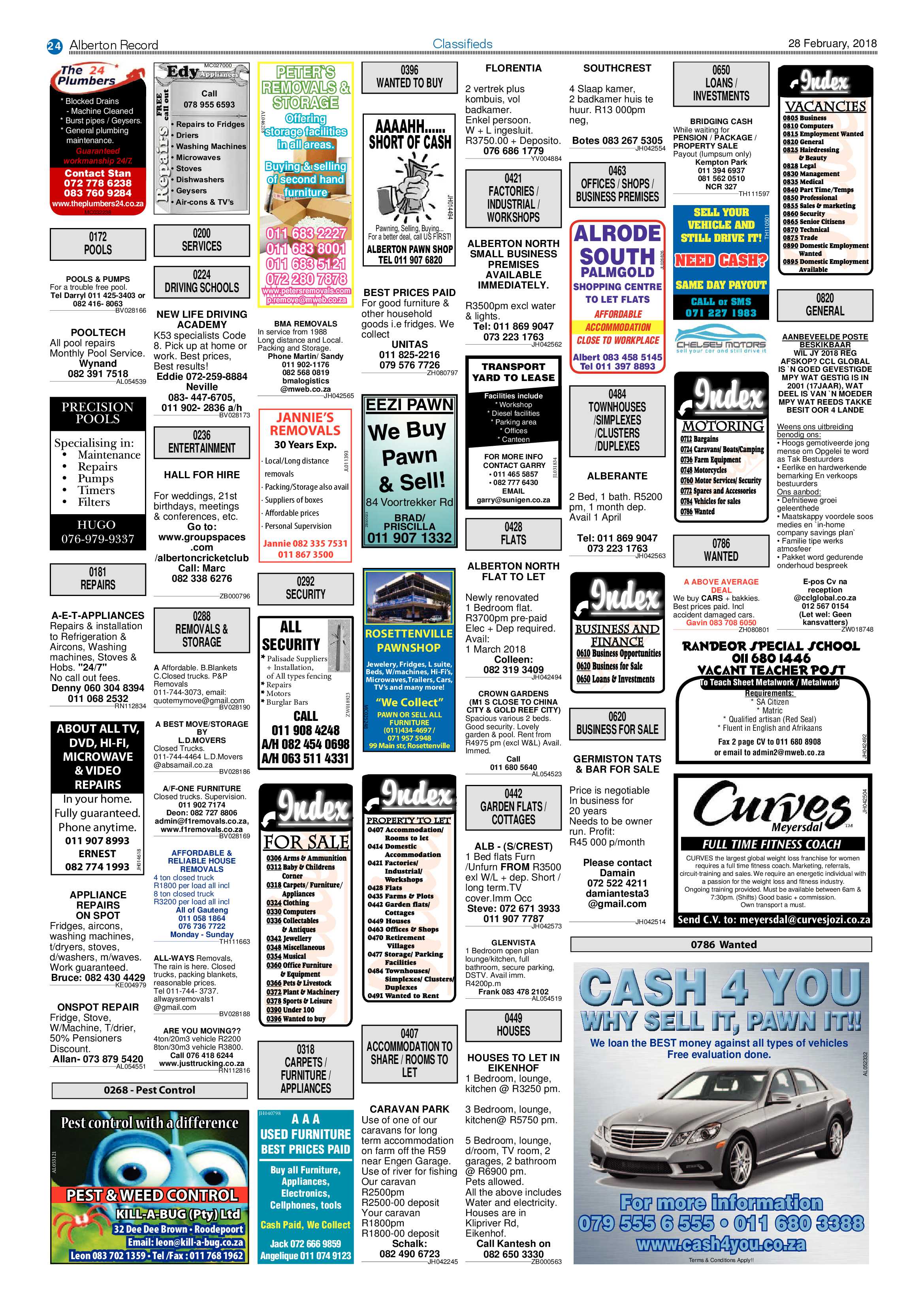 Alberton Record 28 February 2018 page 24