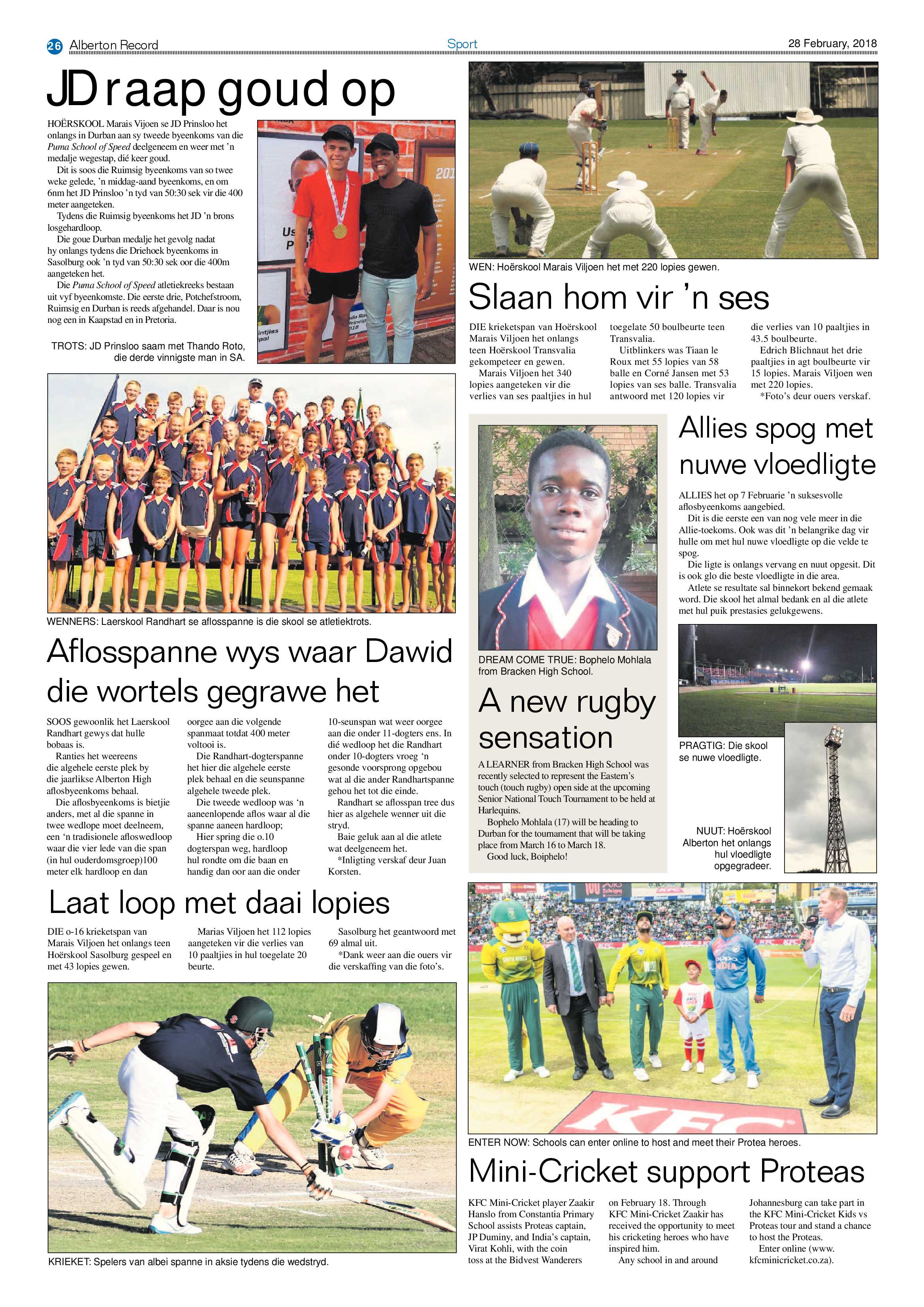 Alberton Record 28 February 2018 page 26