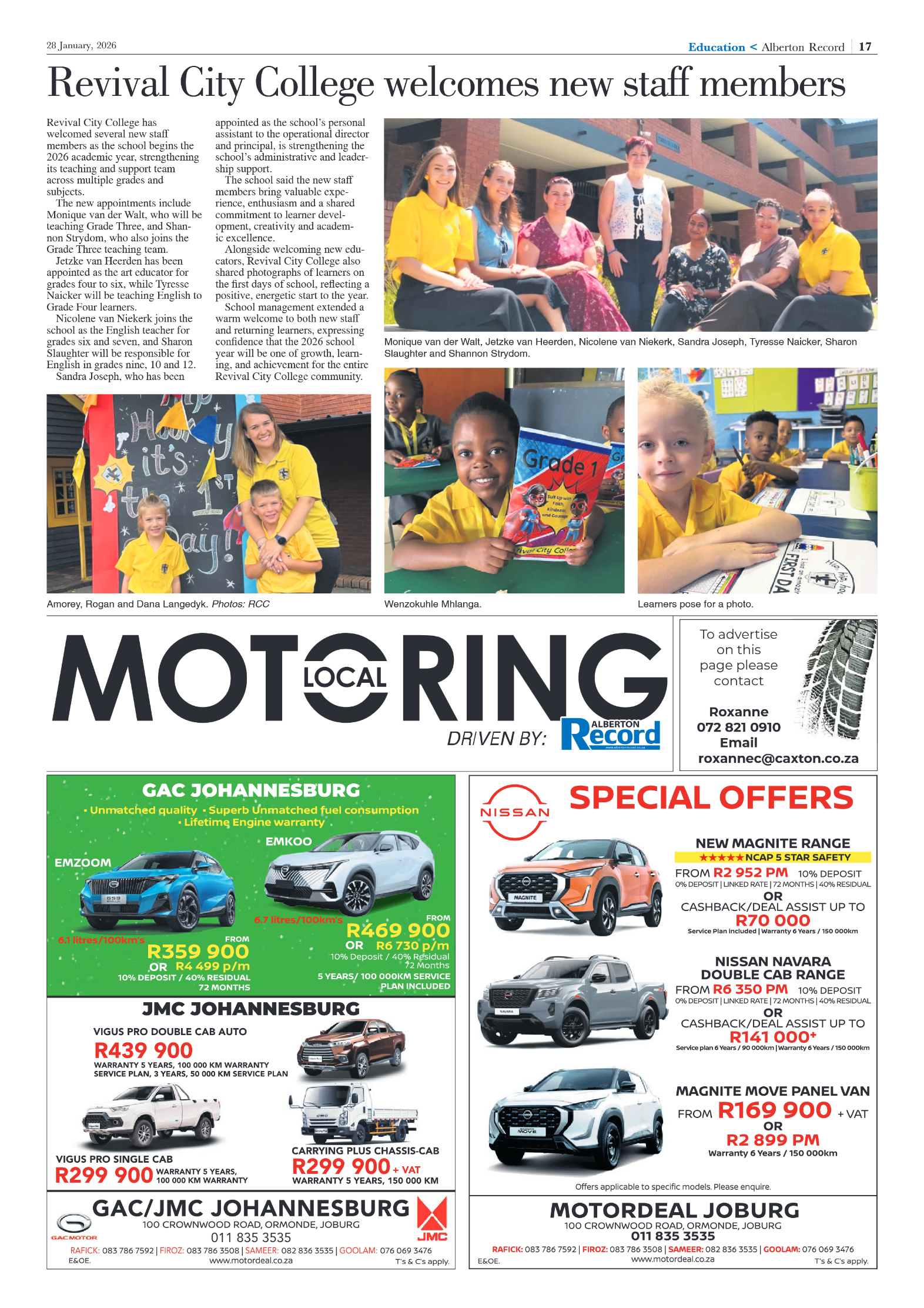 Alberton Record 28 January 2026 page 13