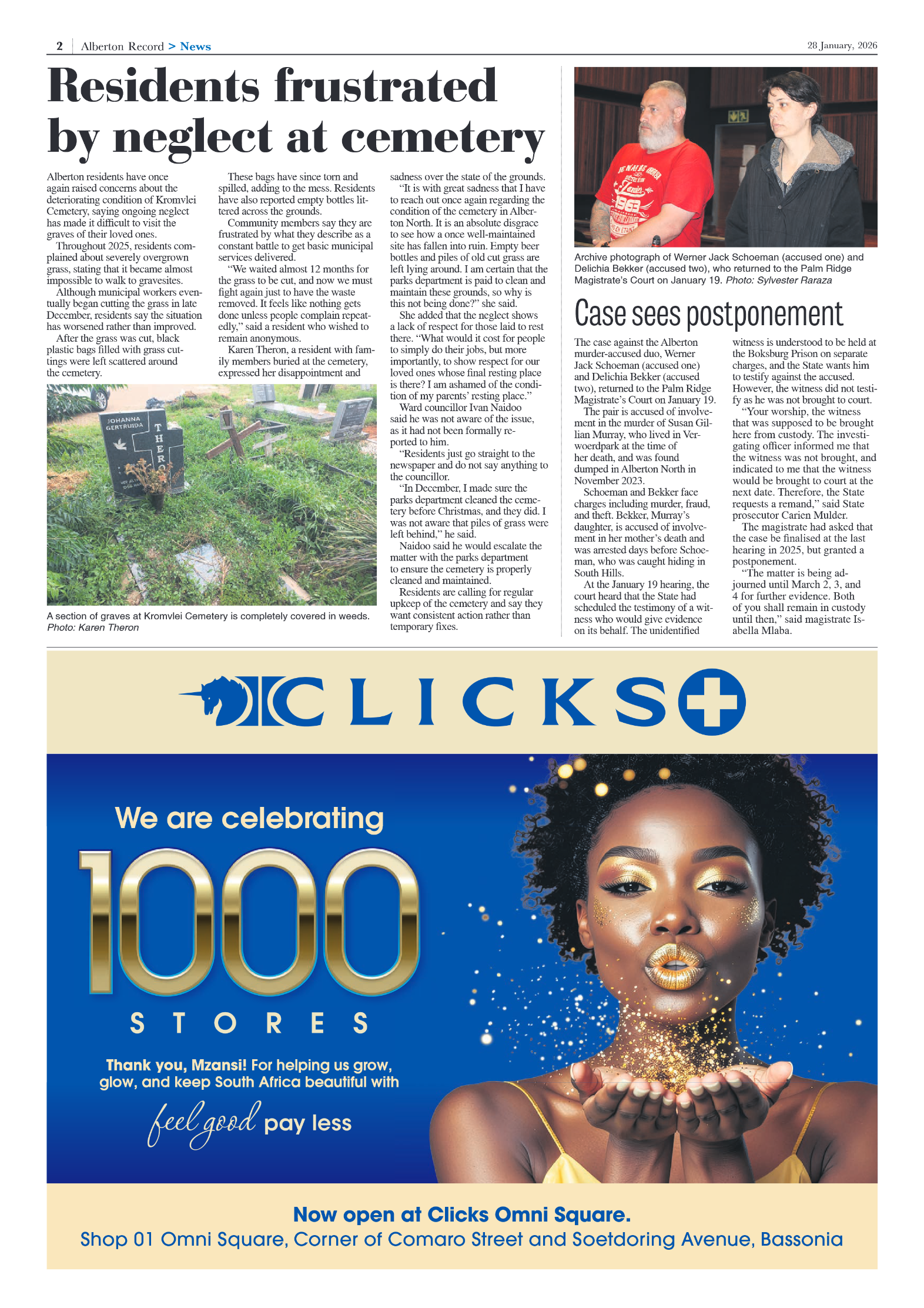 Alberton Record 28 January 2026 page 2