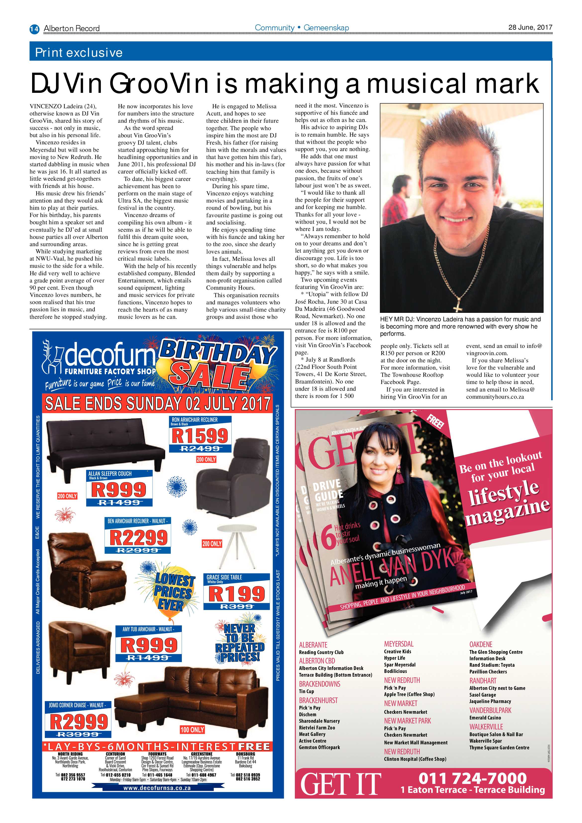 Alberton Record 28 June 2017 page 14